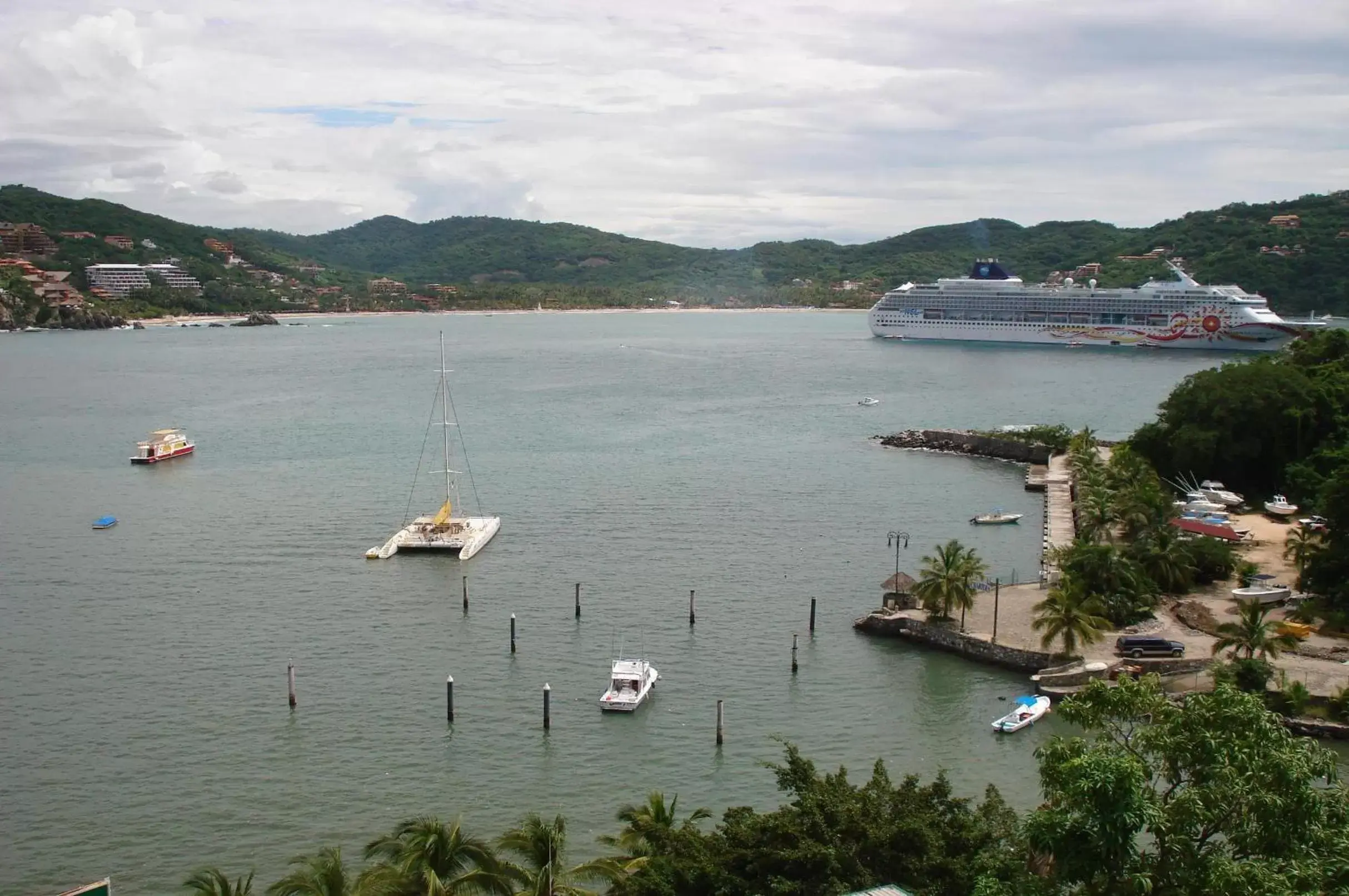 Sea view in Villa del Pescador