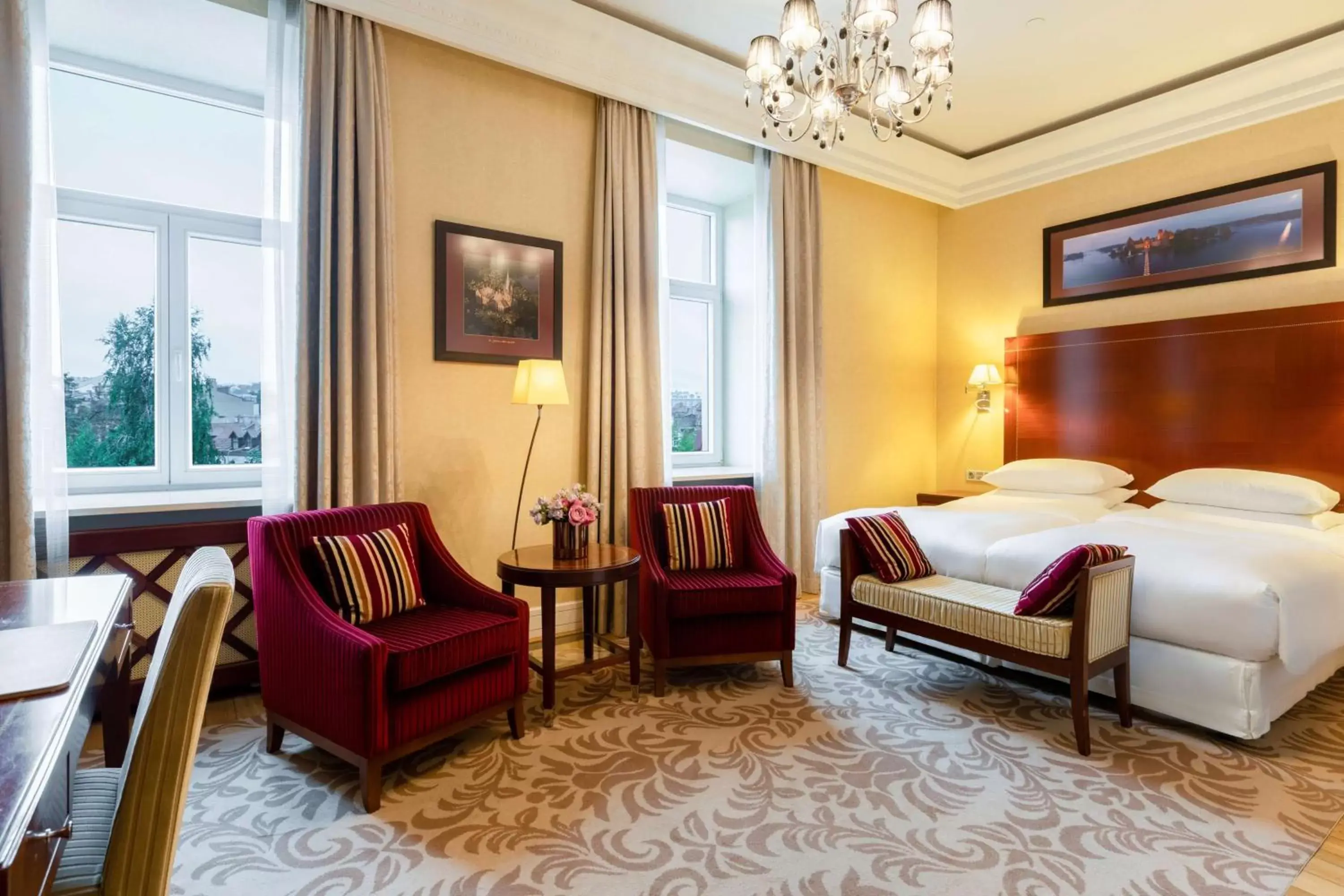 Signature Twin Room in Grand Hotel Kempinski Vilnius