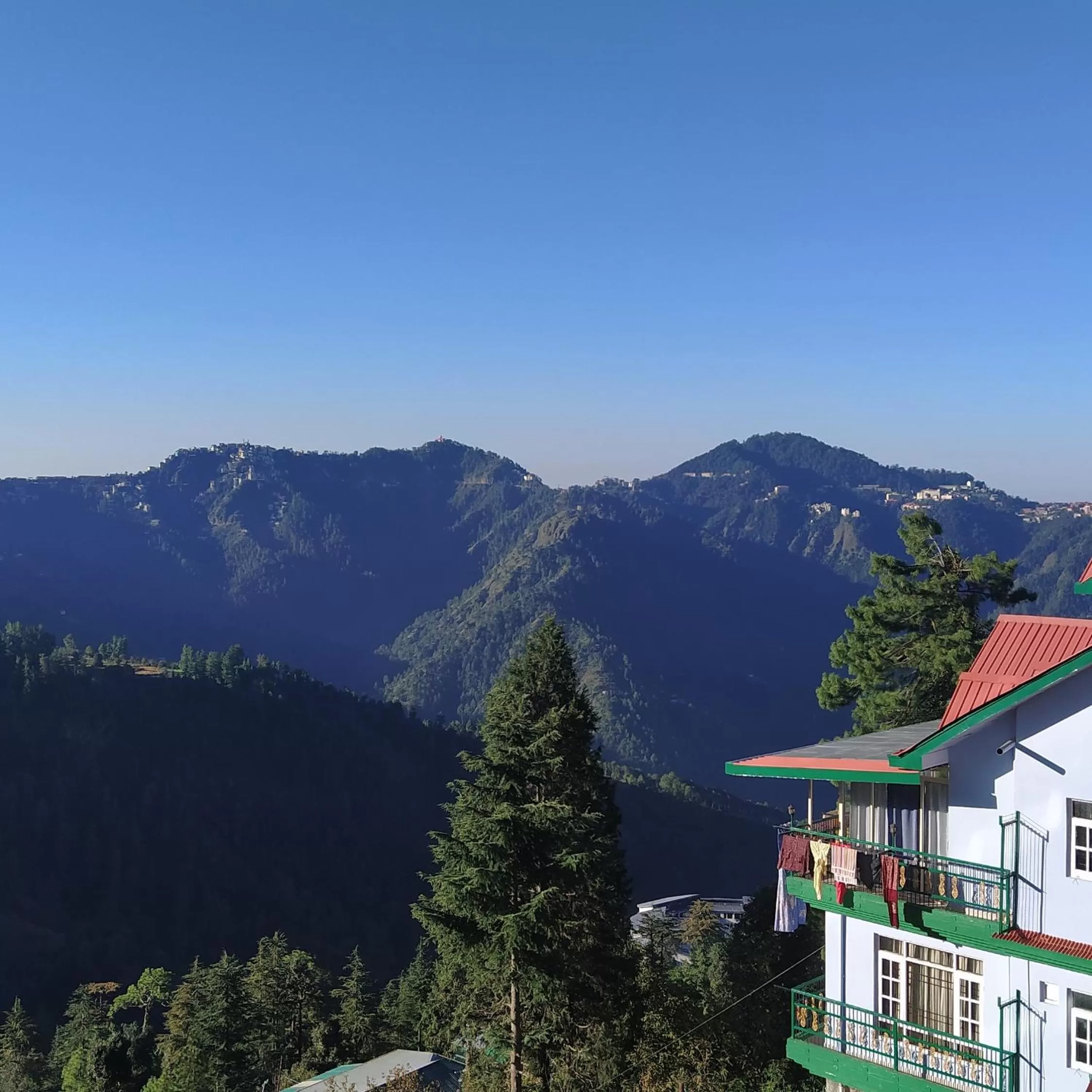 Mountain View in The Retreat Mashobra, Shimla