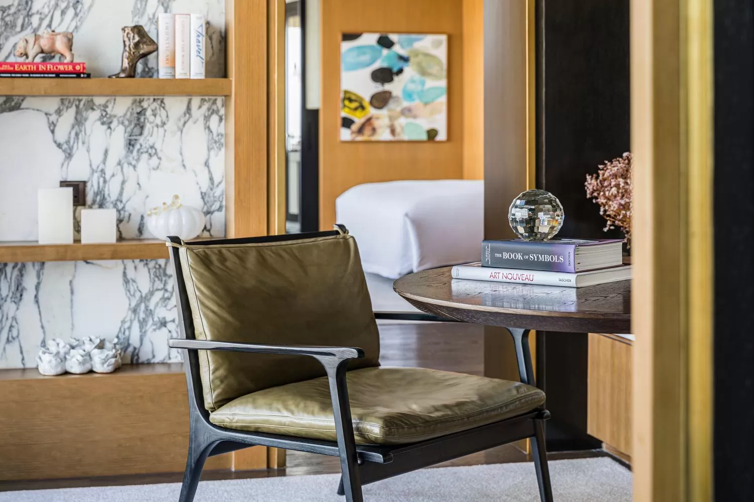 Living room in Rosewood Phnom Penh