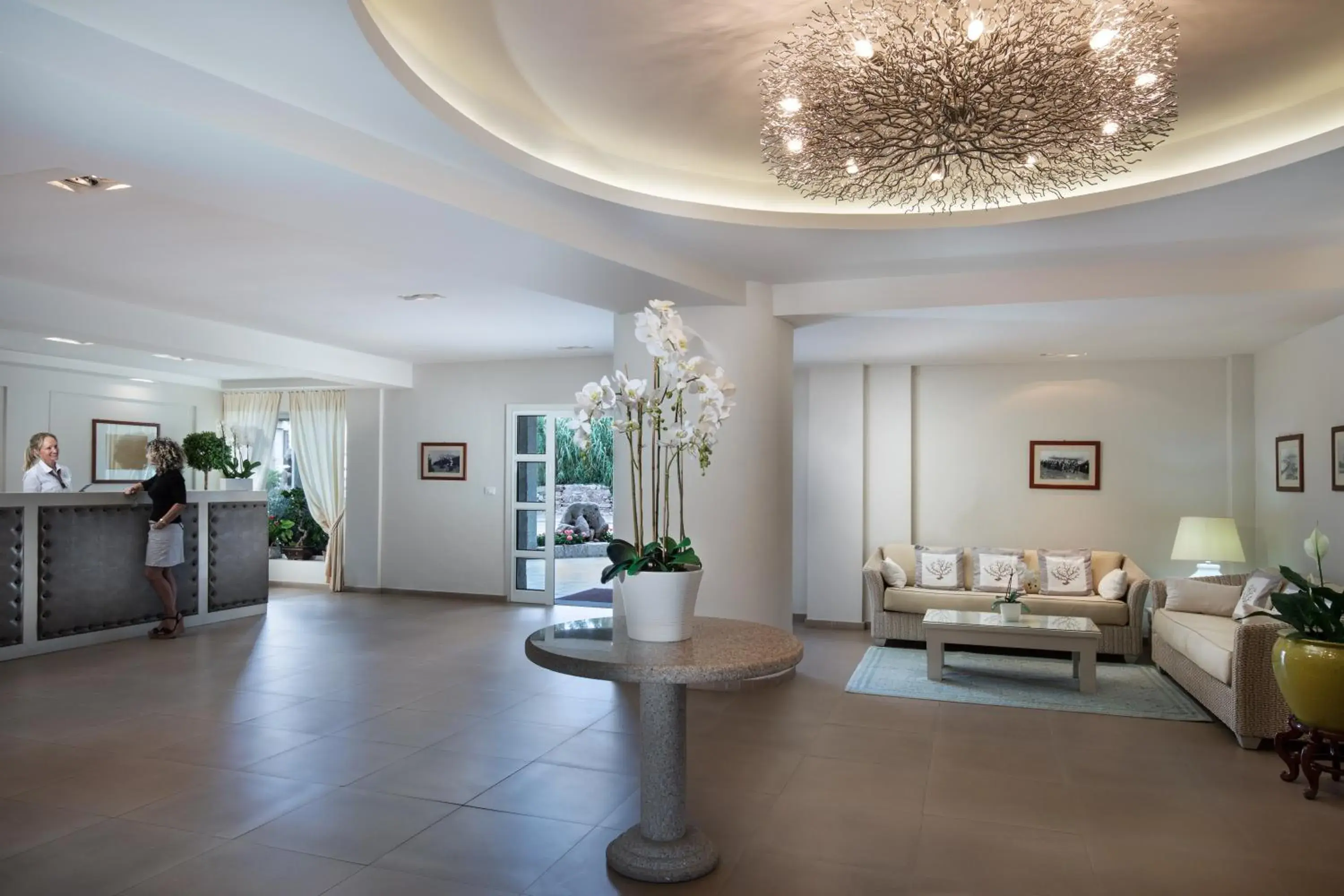 Lobby or reception in Hotel Villa Margherita