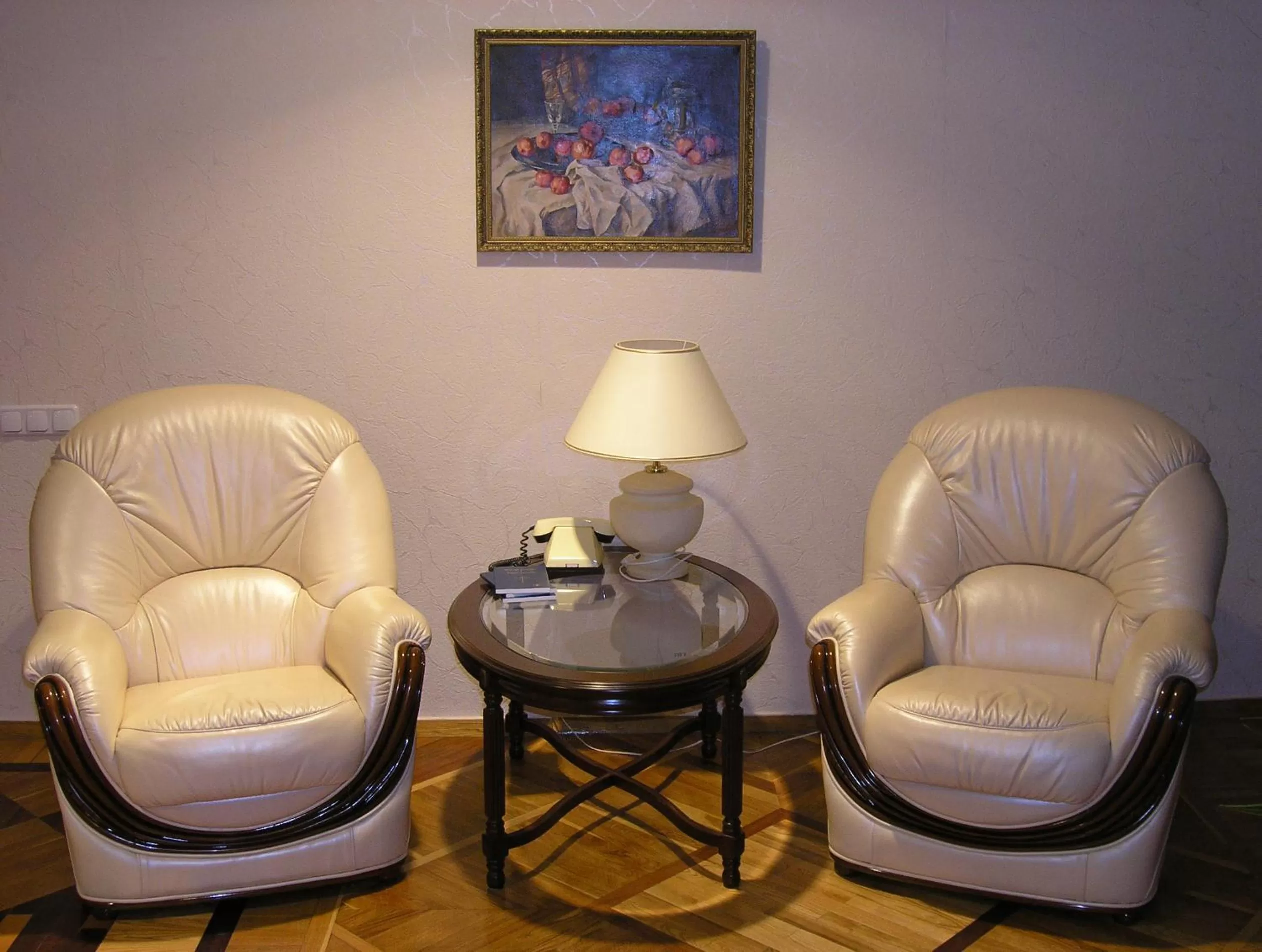 Seating area in Dnipro Hotel