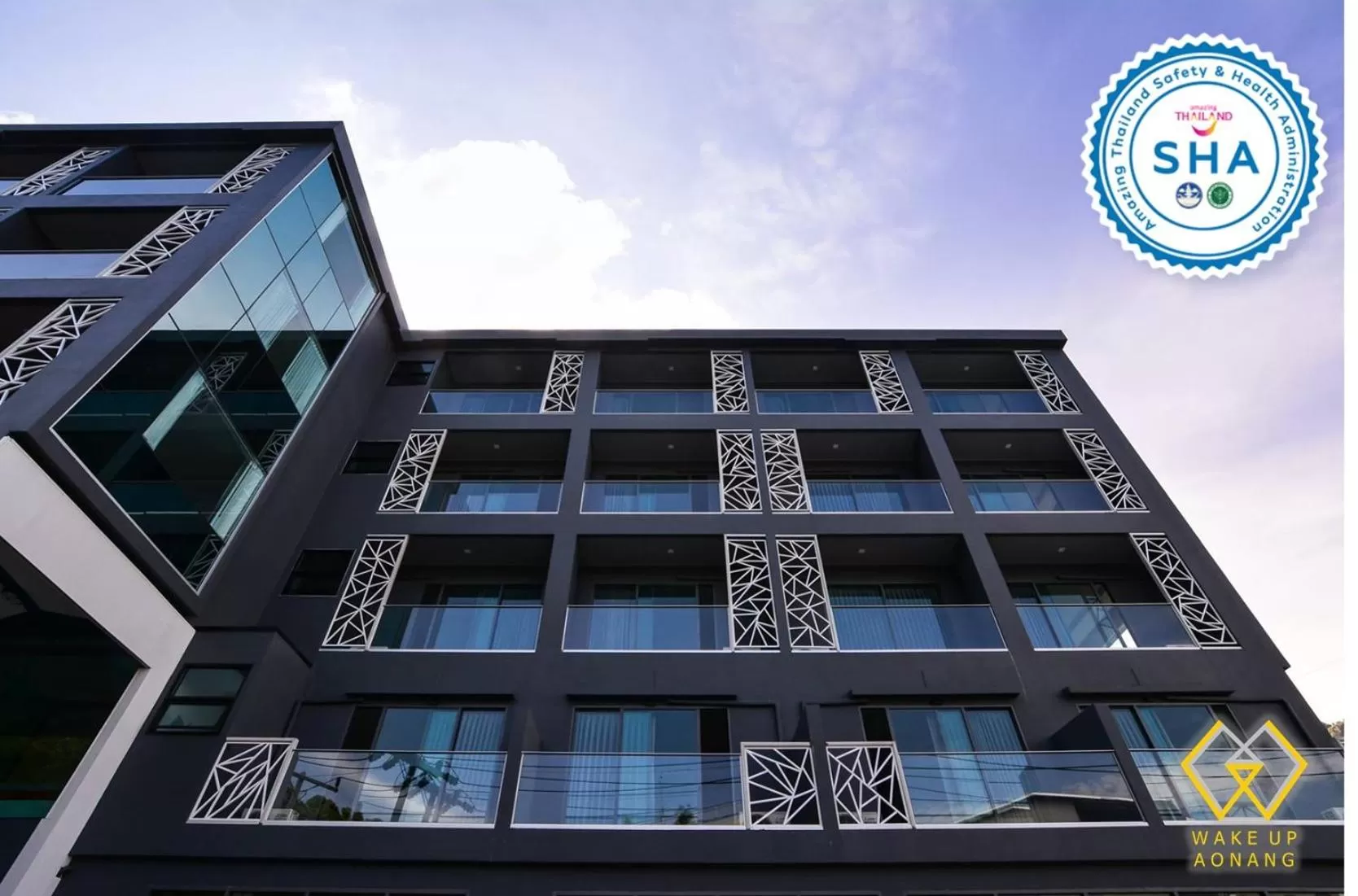 Property building in Wake Up Aonang Hotel