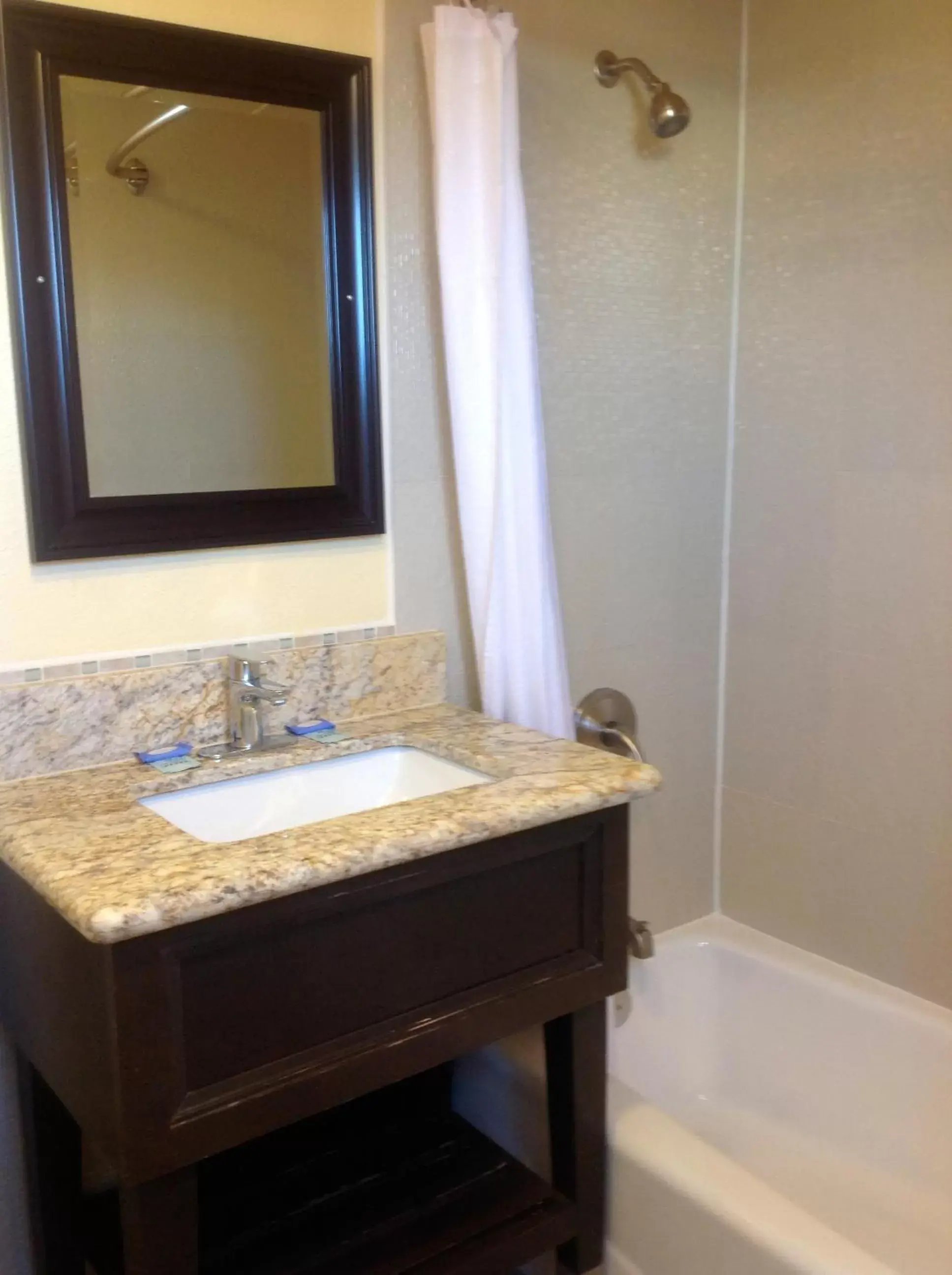 Bathroom in Bayshore Inn Ventura