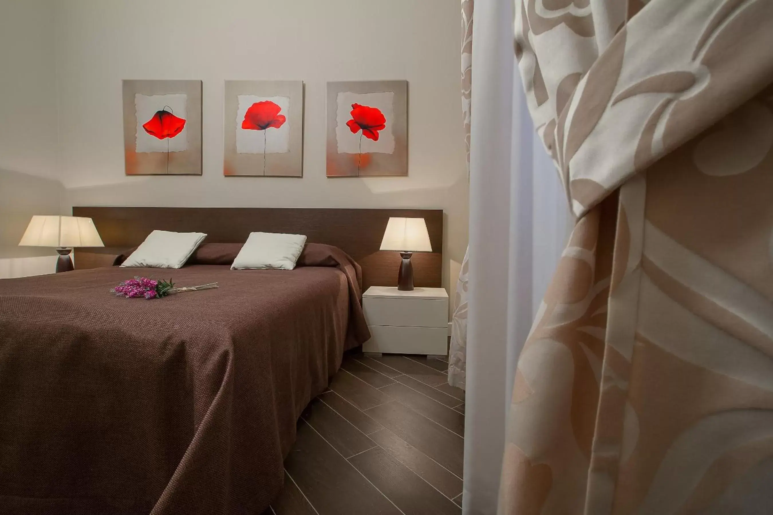 Decorative detail, Bed in Palazzo Ducale Suites