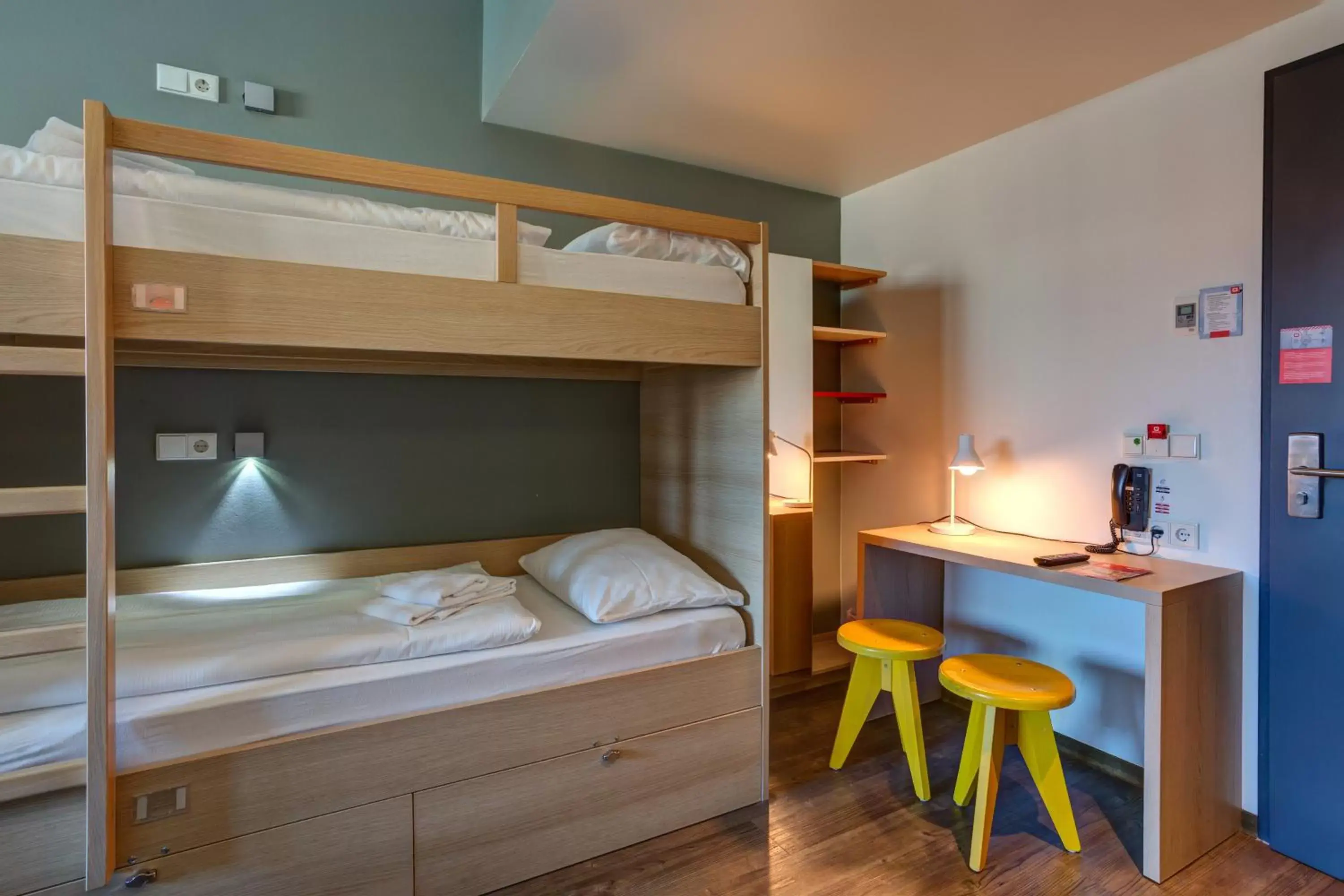 Photo of the whole room, Bunk Bed in MEININGER Hotel Berlin Airport