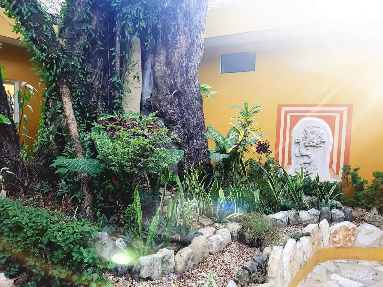 Facade/entrance in Hotel Chablis Palenque