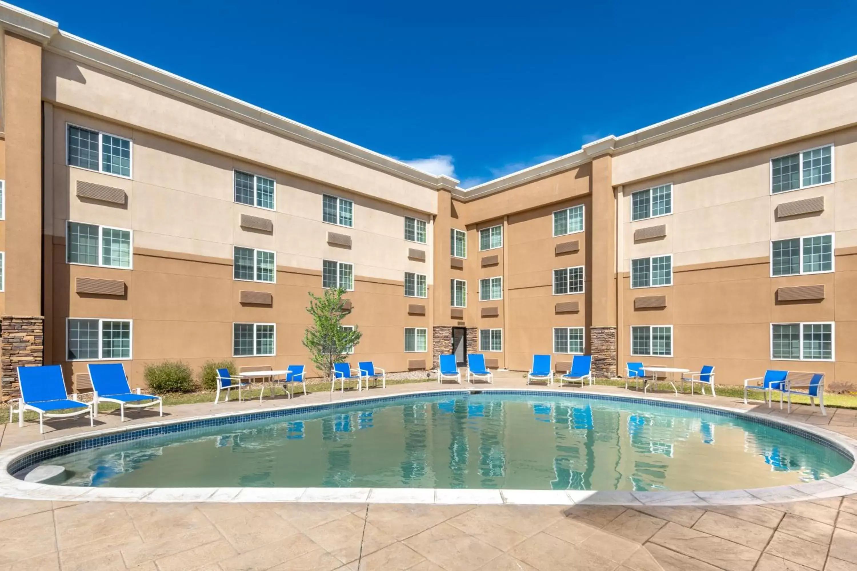 Swimming Pool in Holiday Inn Express & Suites Wheat Ridge-Denver West, an IHG Hotel
