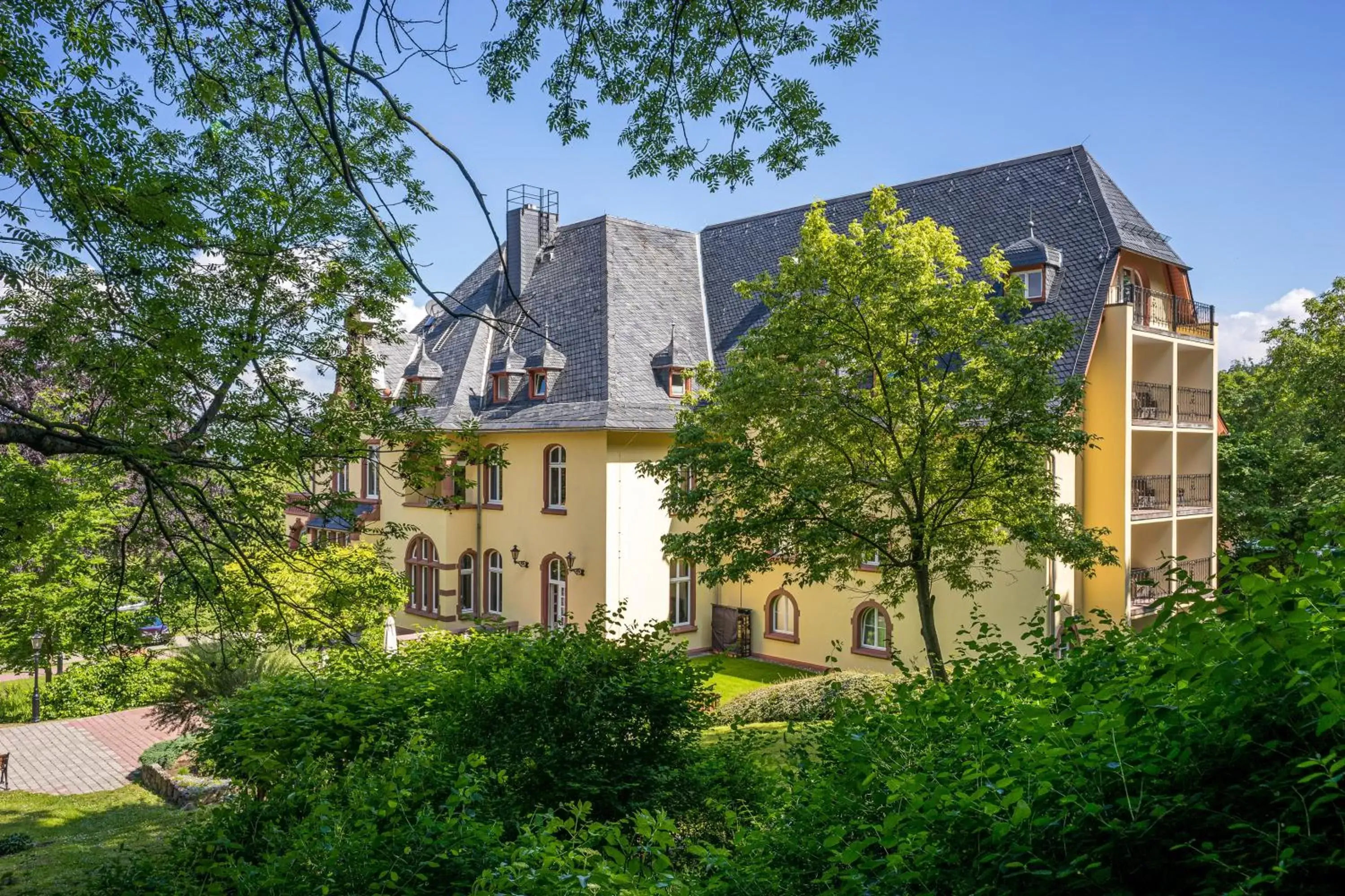 Property Building in Hotel Erbprinzenpalais