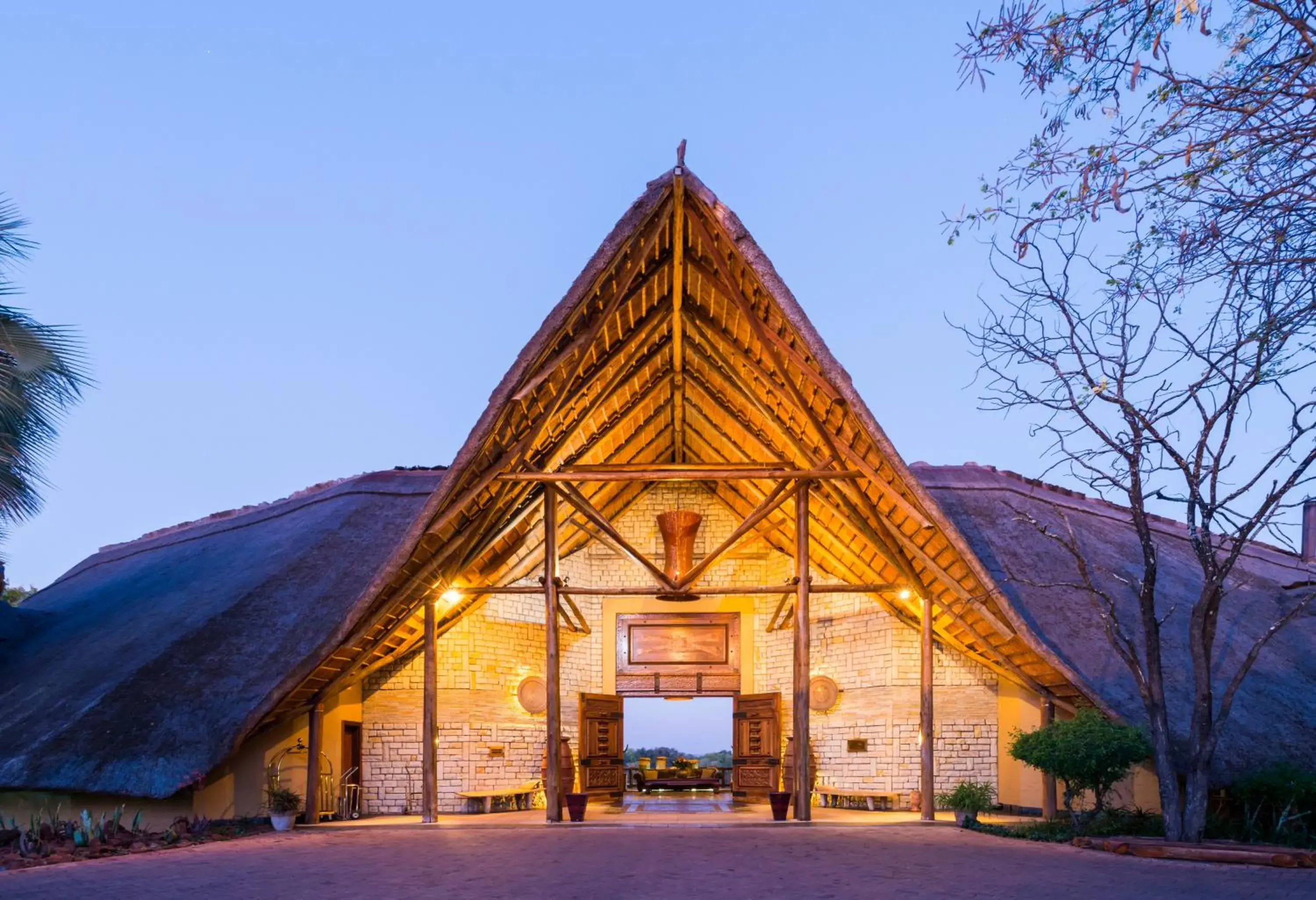 Property Building in Aha The David Livingstone Safari Lodge & Spa