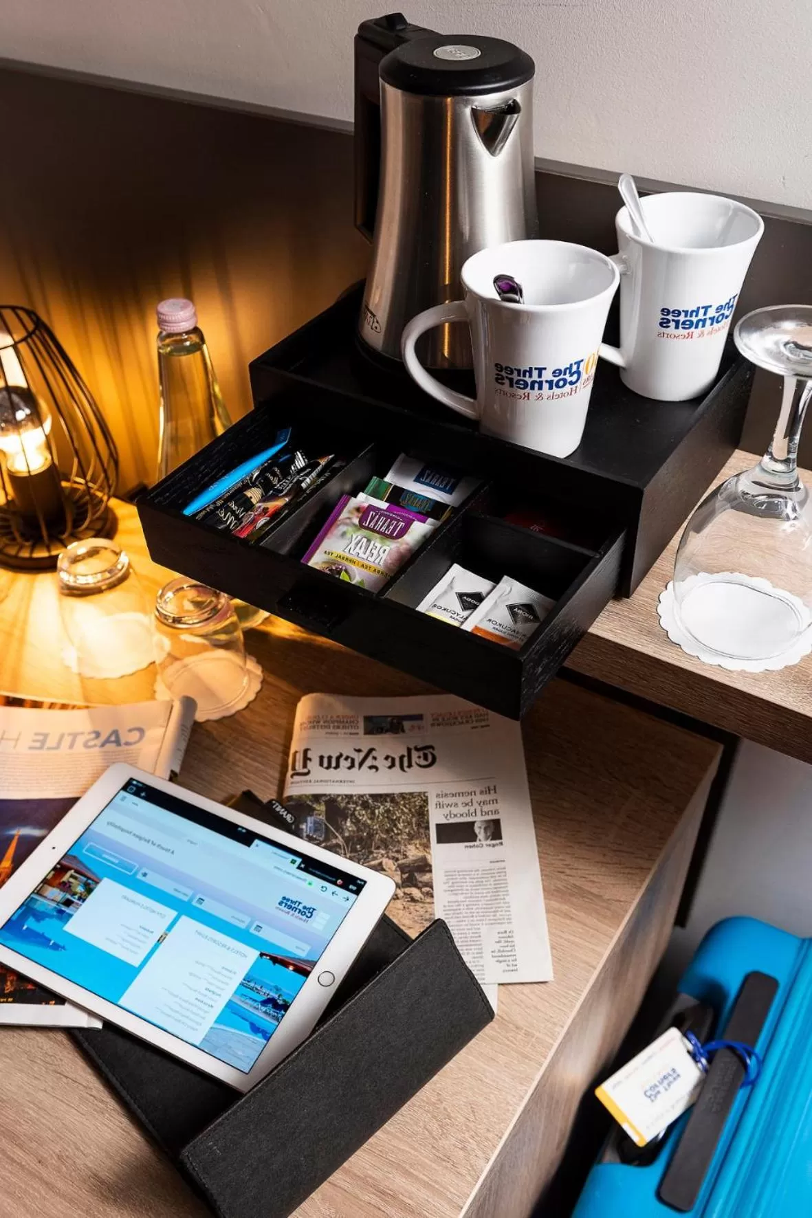 Coffee/tea facilities in Three Corners Lifestyle Hotel