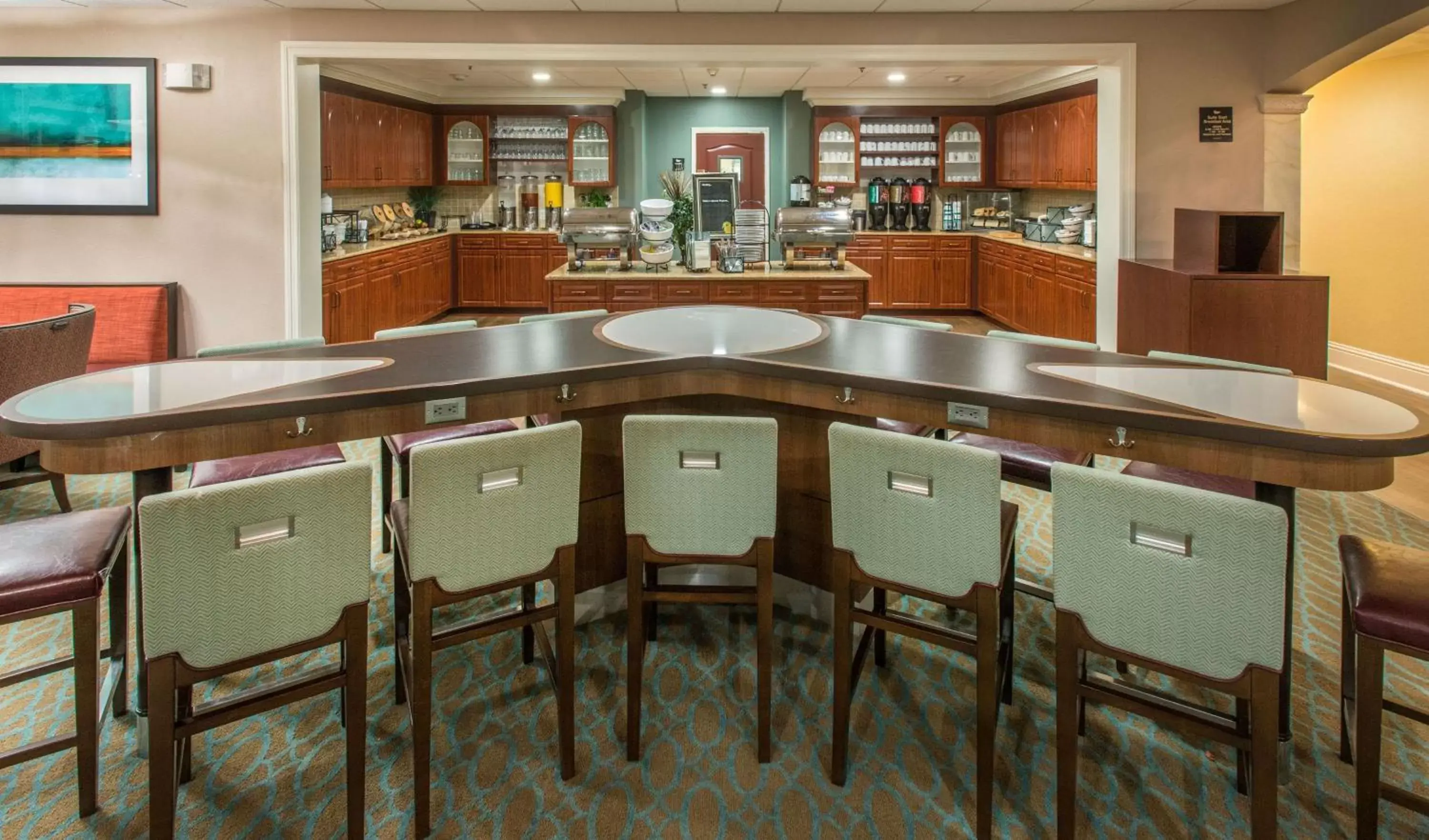 Breakfast, Lounge/Bar in Homewood Suites by Hilton Sarasota