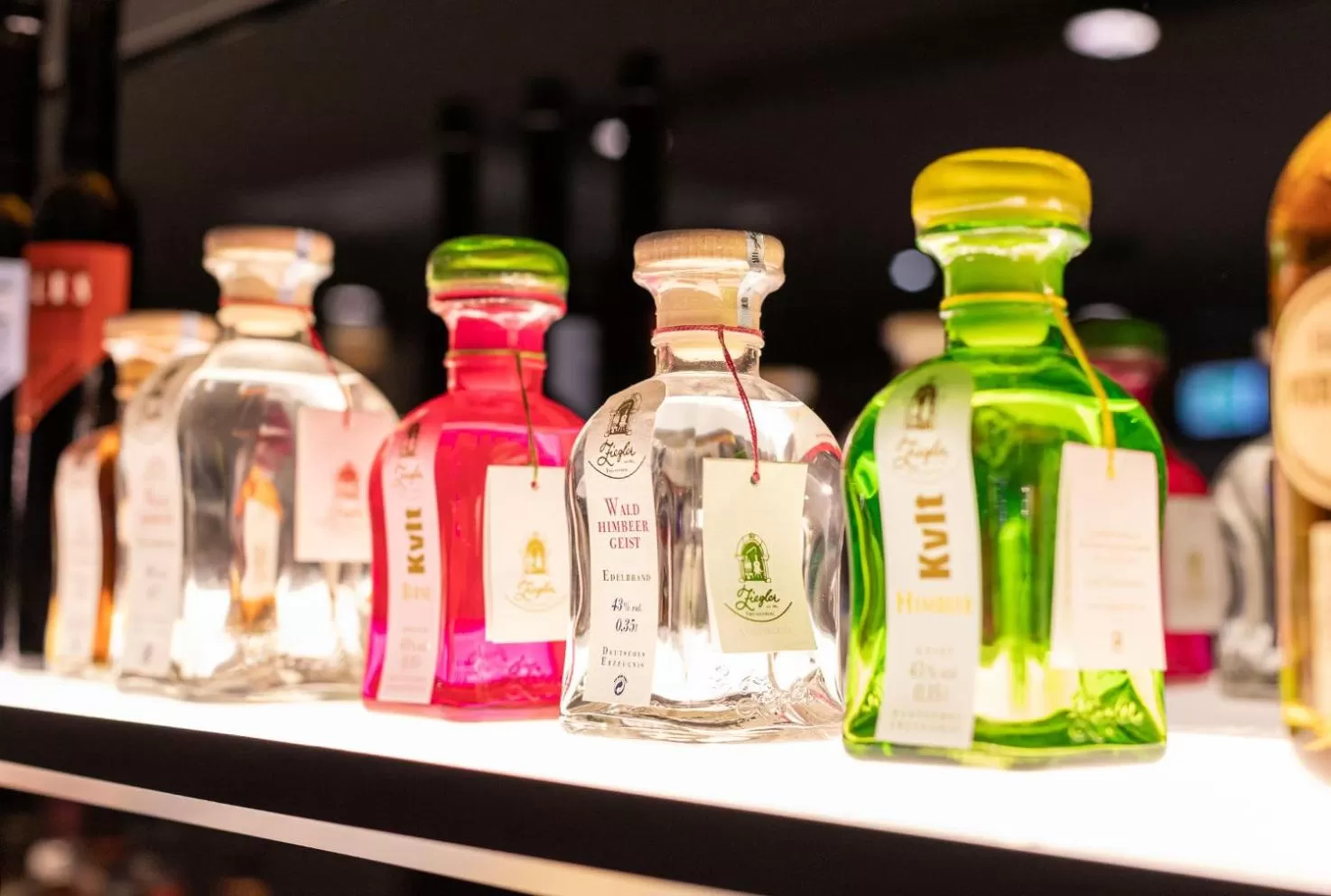 Alcoholic drinks in Hotel Weißes Ross