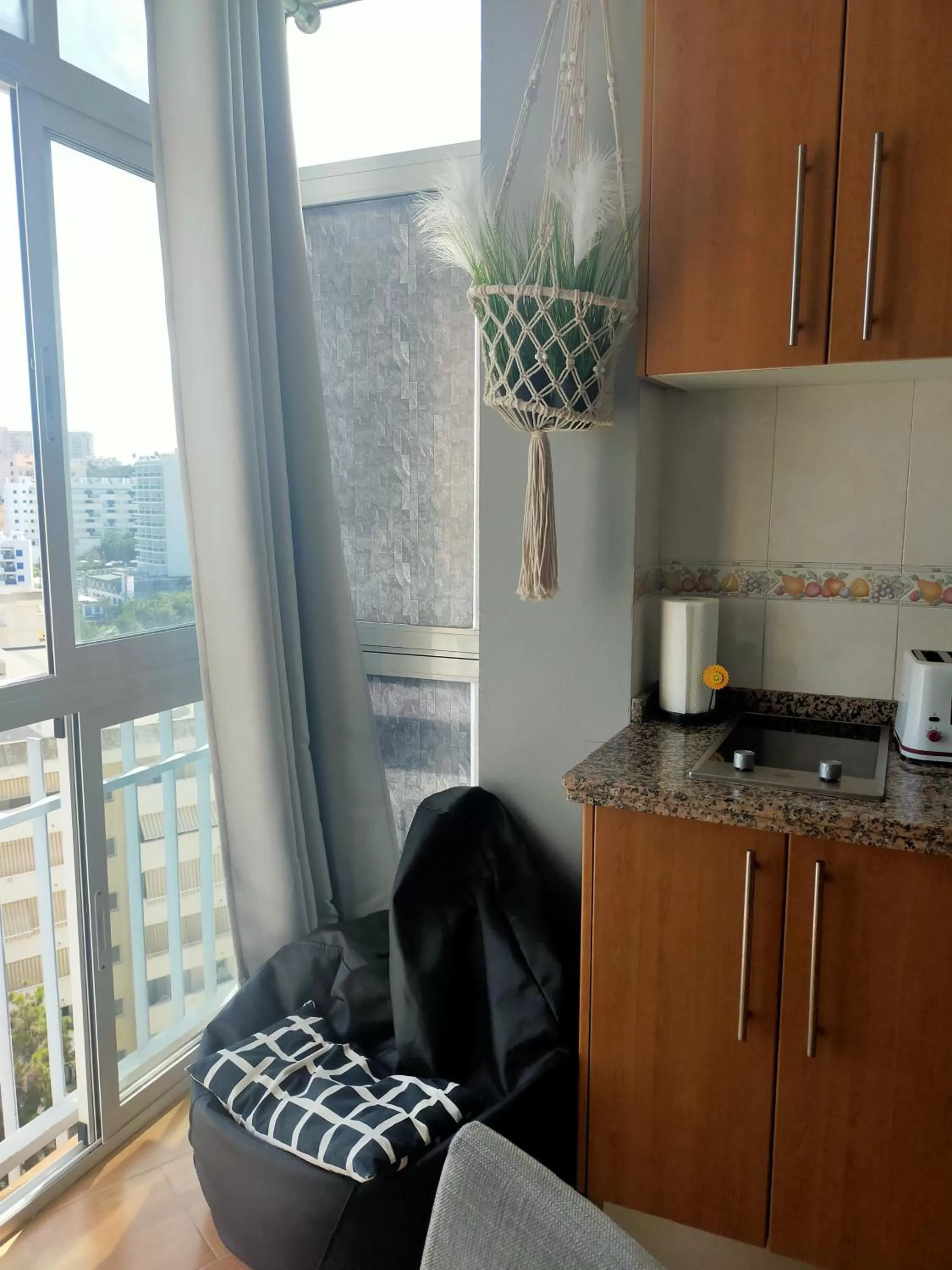 Kitchen/Kitchenette in Benalmadena ,apartamento-Estudio primera Línea de Playa
