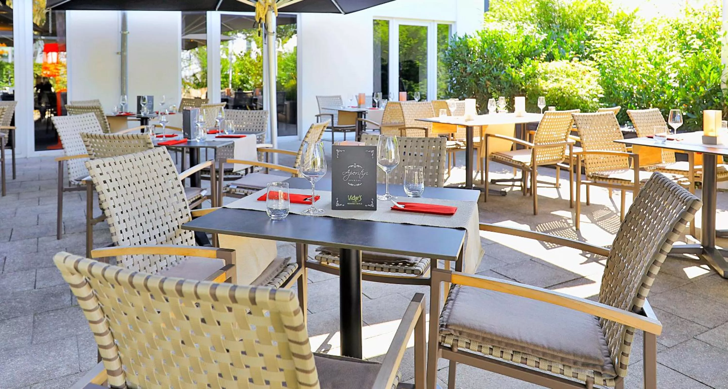 Restaurant/places to eat in Victor's Residenz-Hotel München