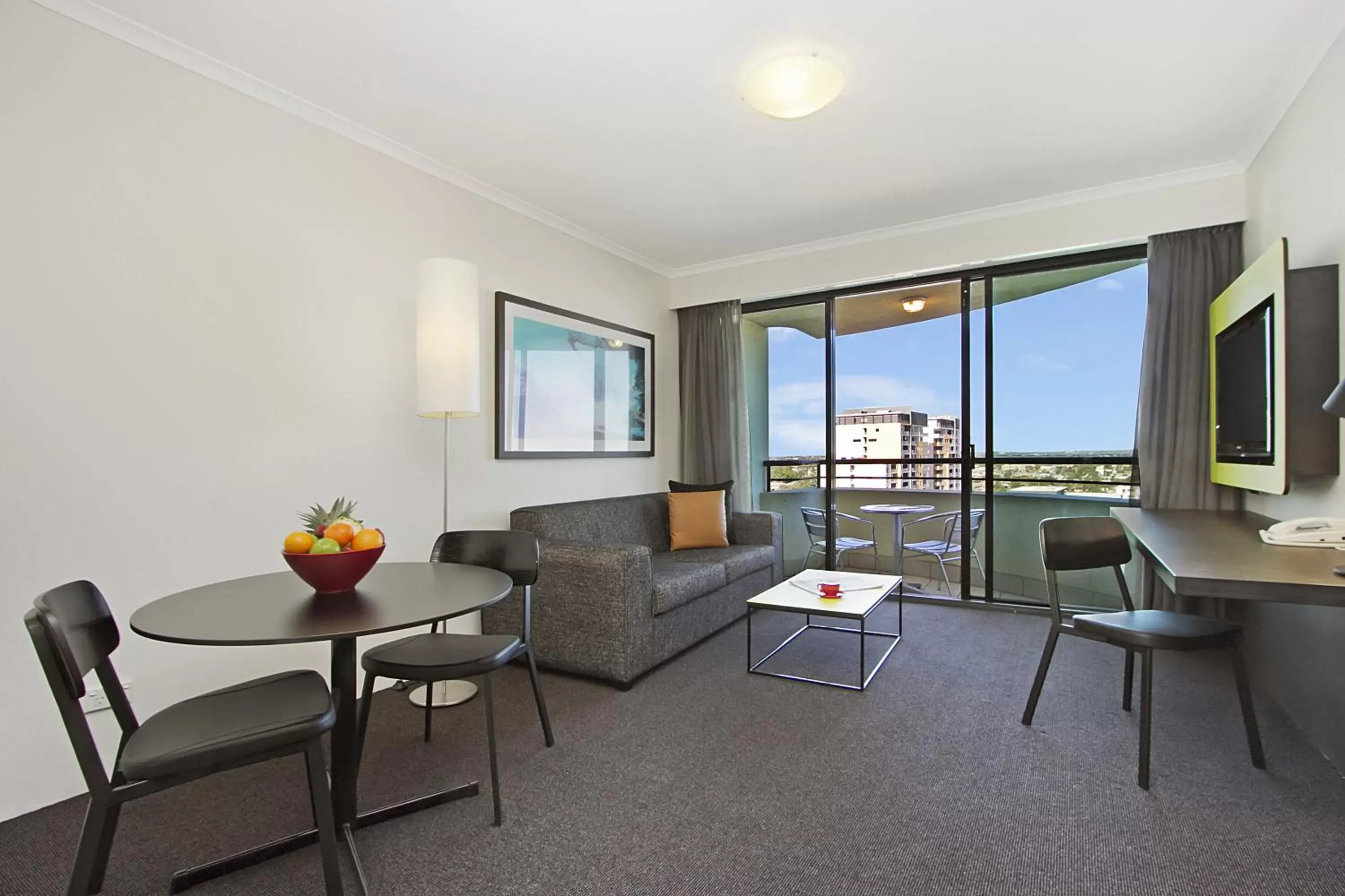 Living room in Mantra Parramatta