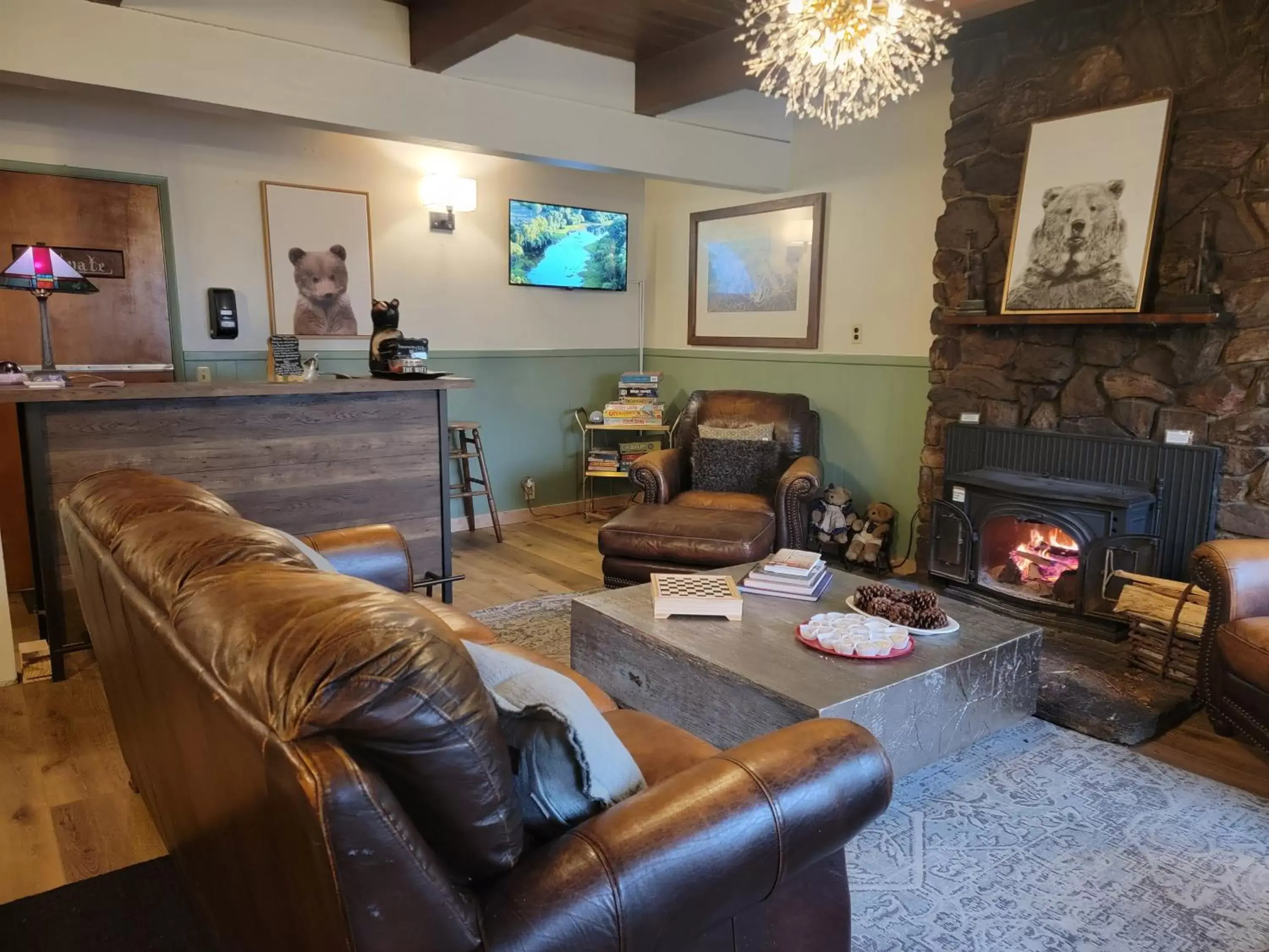 Lobby or reception in Cinnamon Bear Inn Lobby or reception in Cinnamon Bear Inn