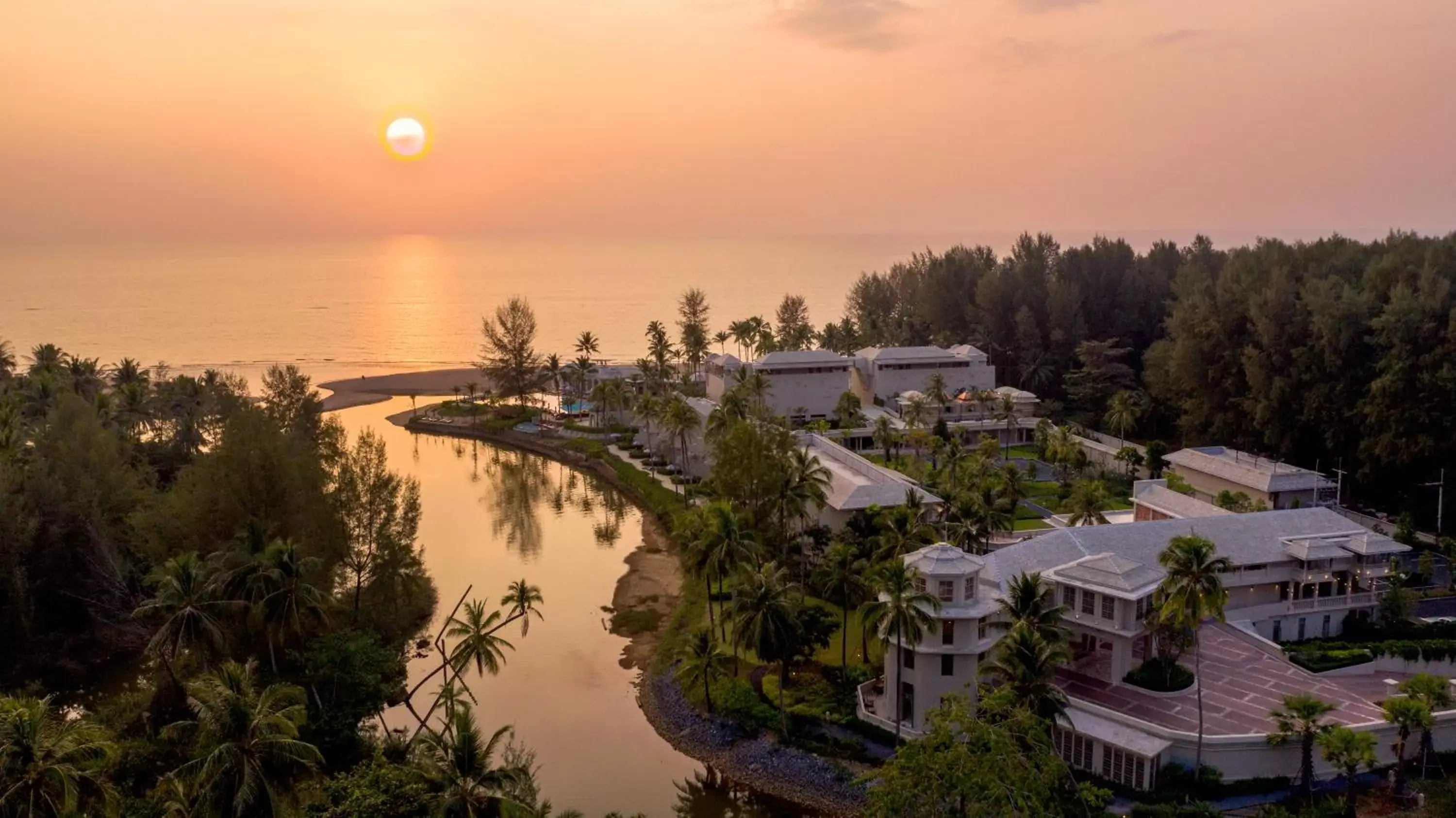 View (from property/room), Bird's-eye View in Devasom Khao Lak Beach Resort & Villas