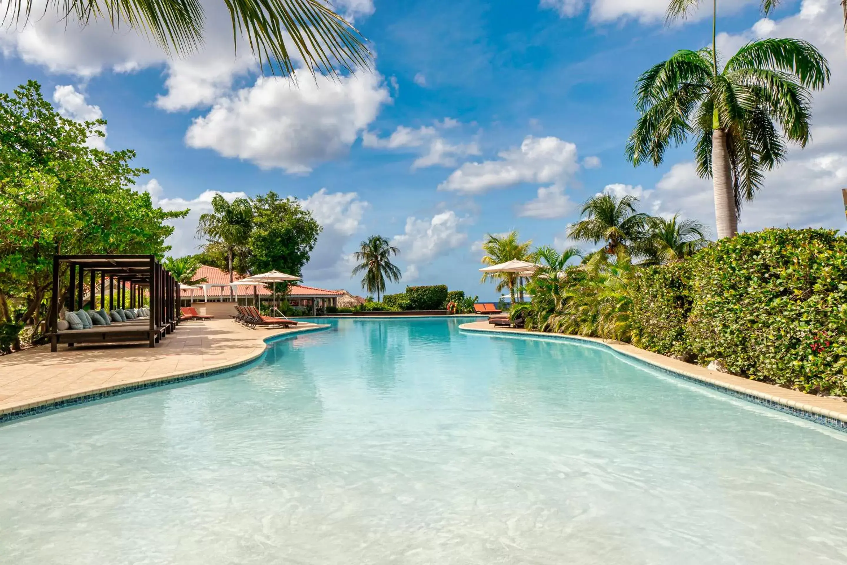 Swimming Pool in Dreams Curacao Resort, Spa & Casino
