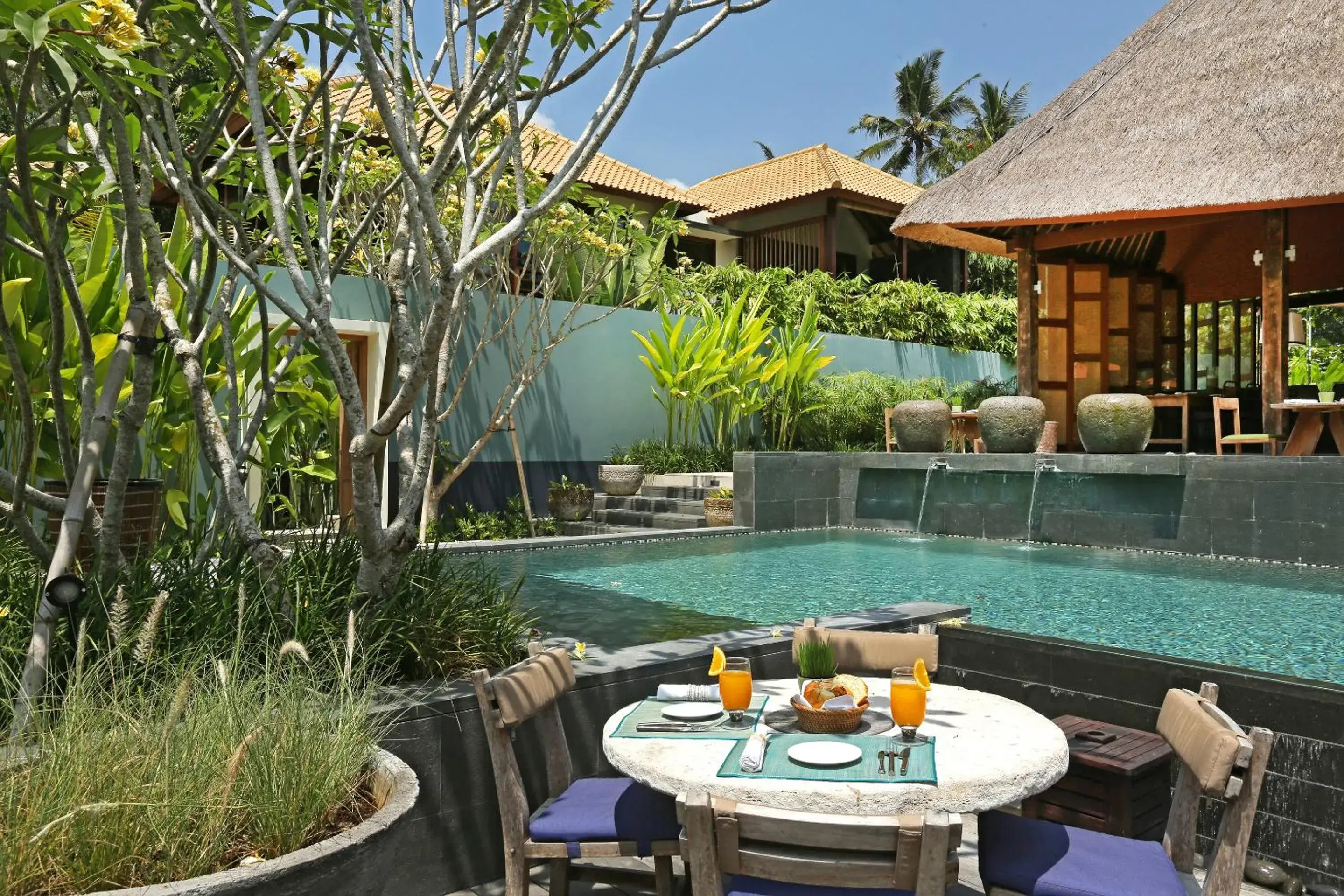 Restaurant/places to eat in The Purist Villas & Spa Ubud