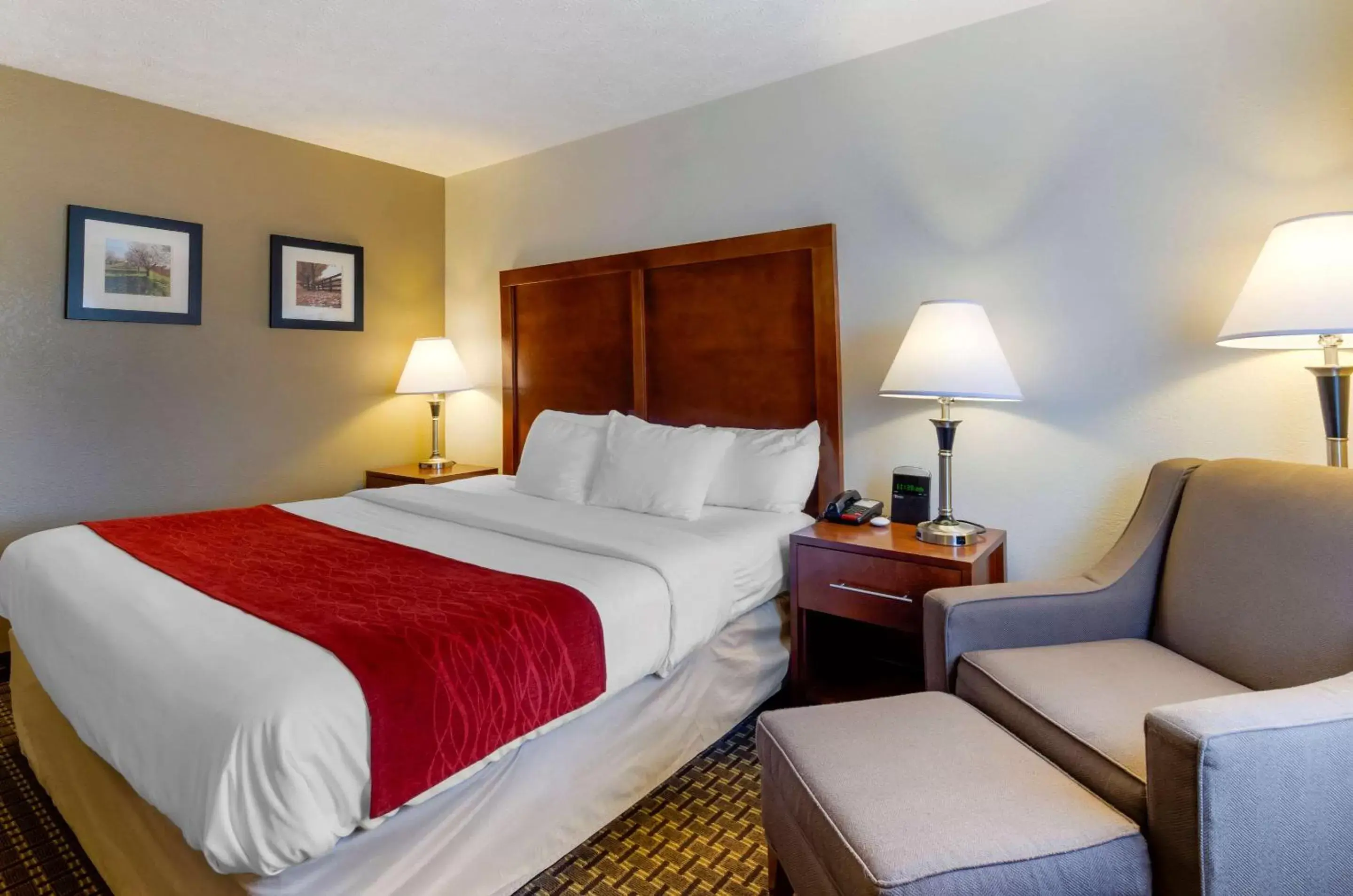 Photo of the whole room, Bed in Comfort Inn Atkins-Marion I-81