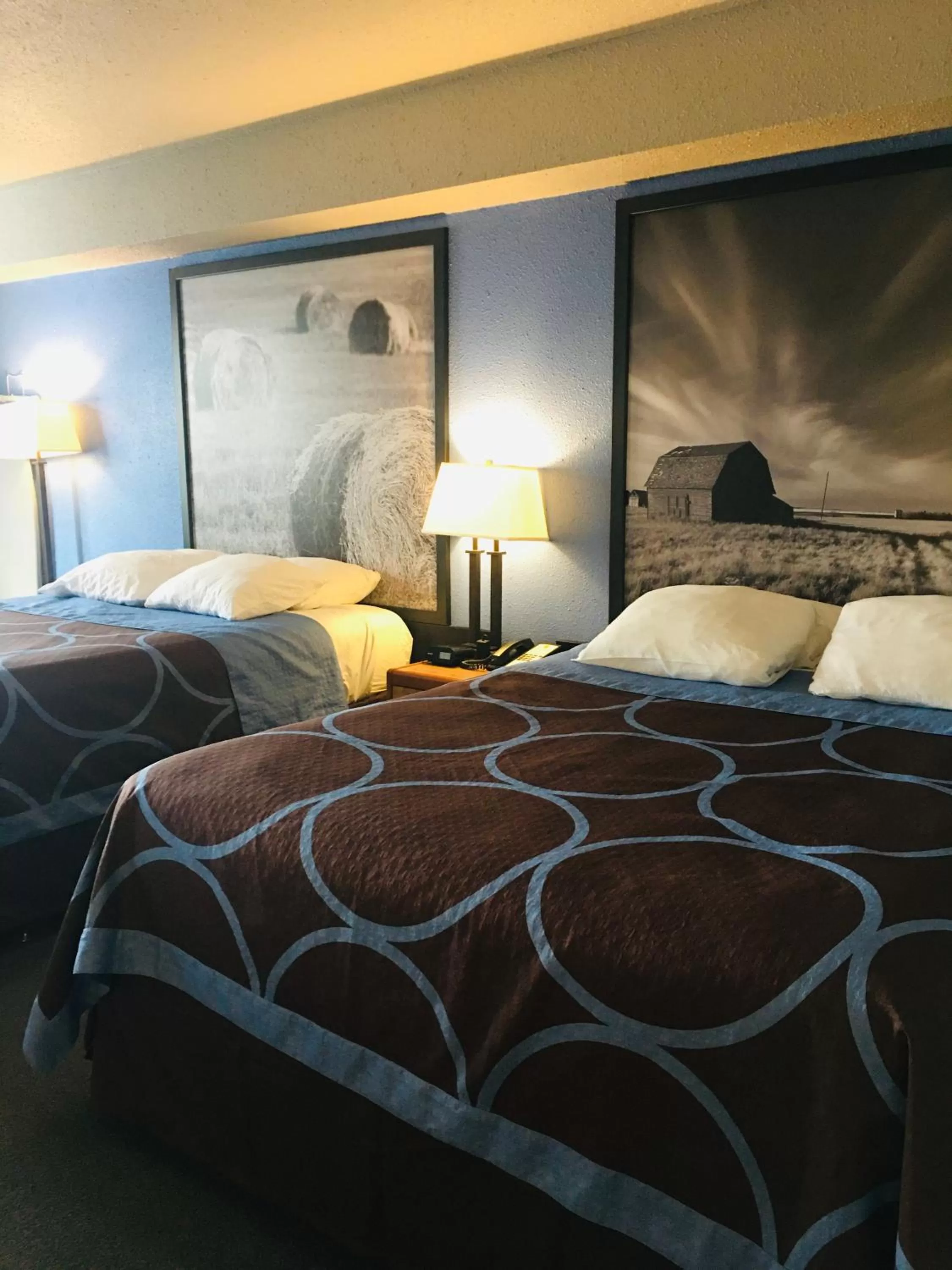 Bed in Super 8 by Wyndham Swift Current