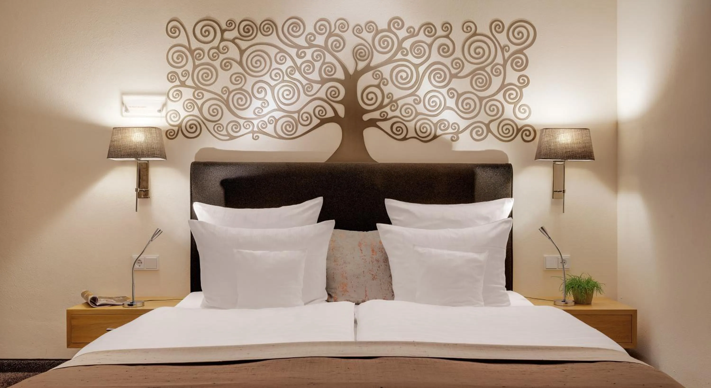 Bed in Nells Park Hotel