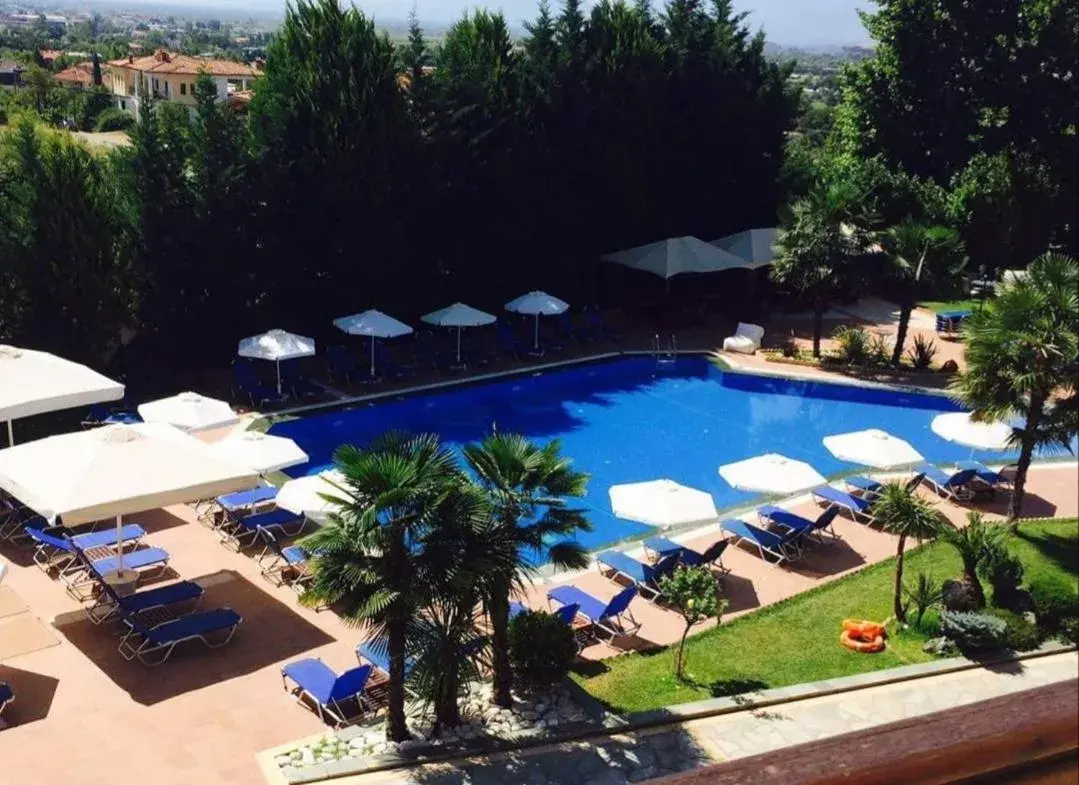 Pool View in Famissi Eden Hotel