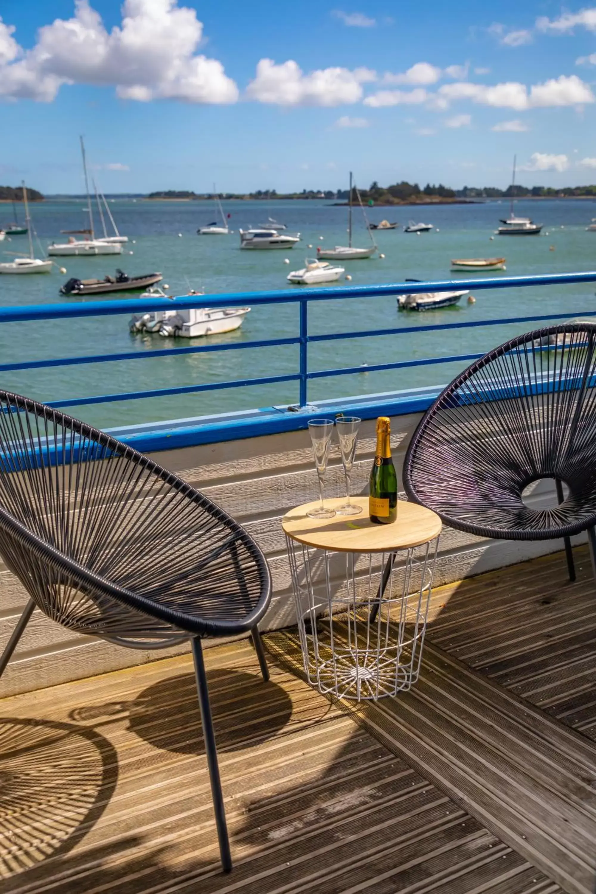 Balcony/Terrace in Hotel Restaurant Les Venetes