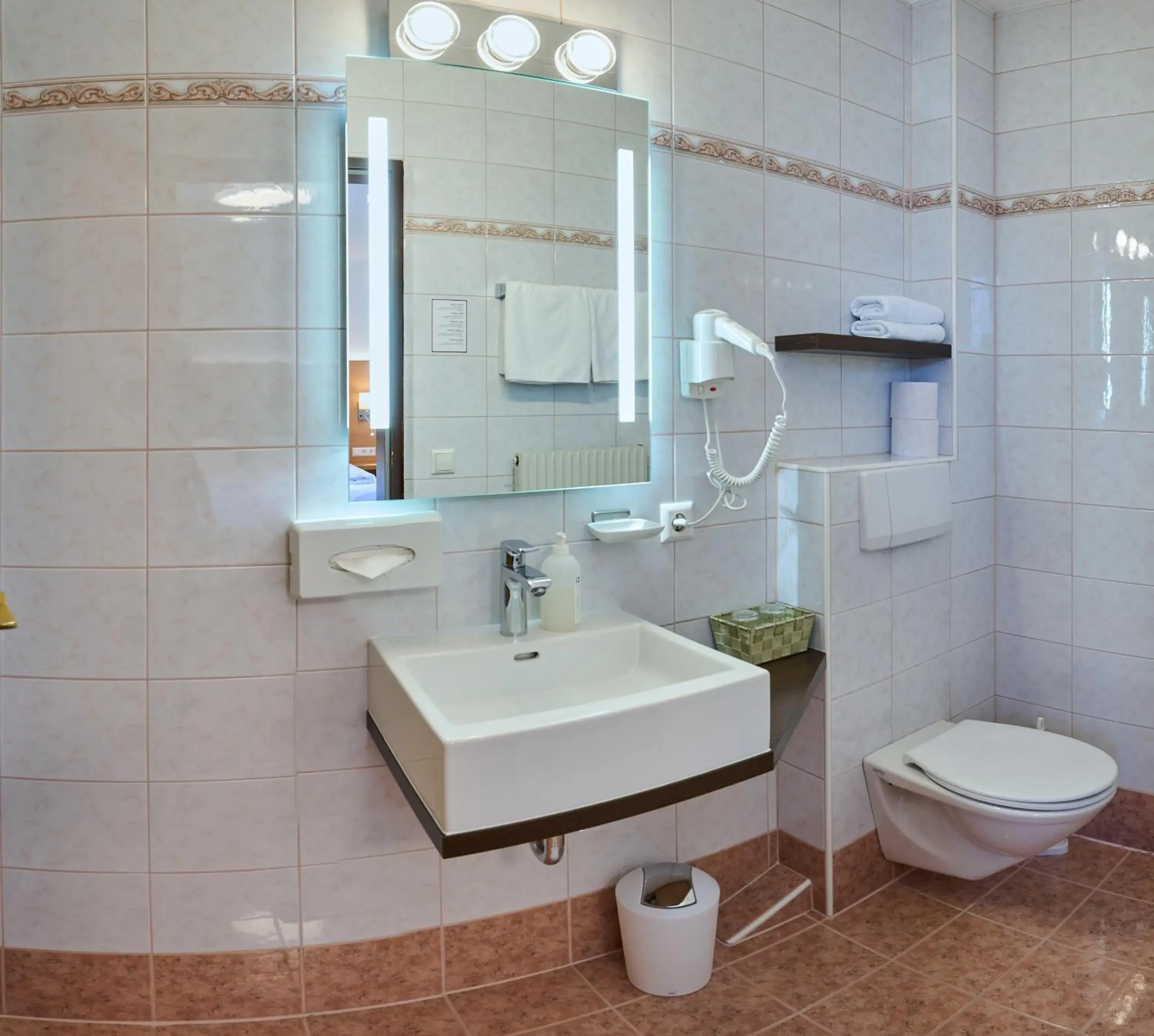 Bathroom in Hotel Ganslhof