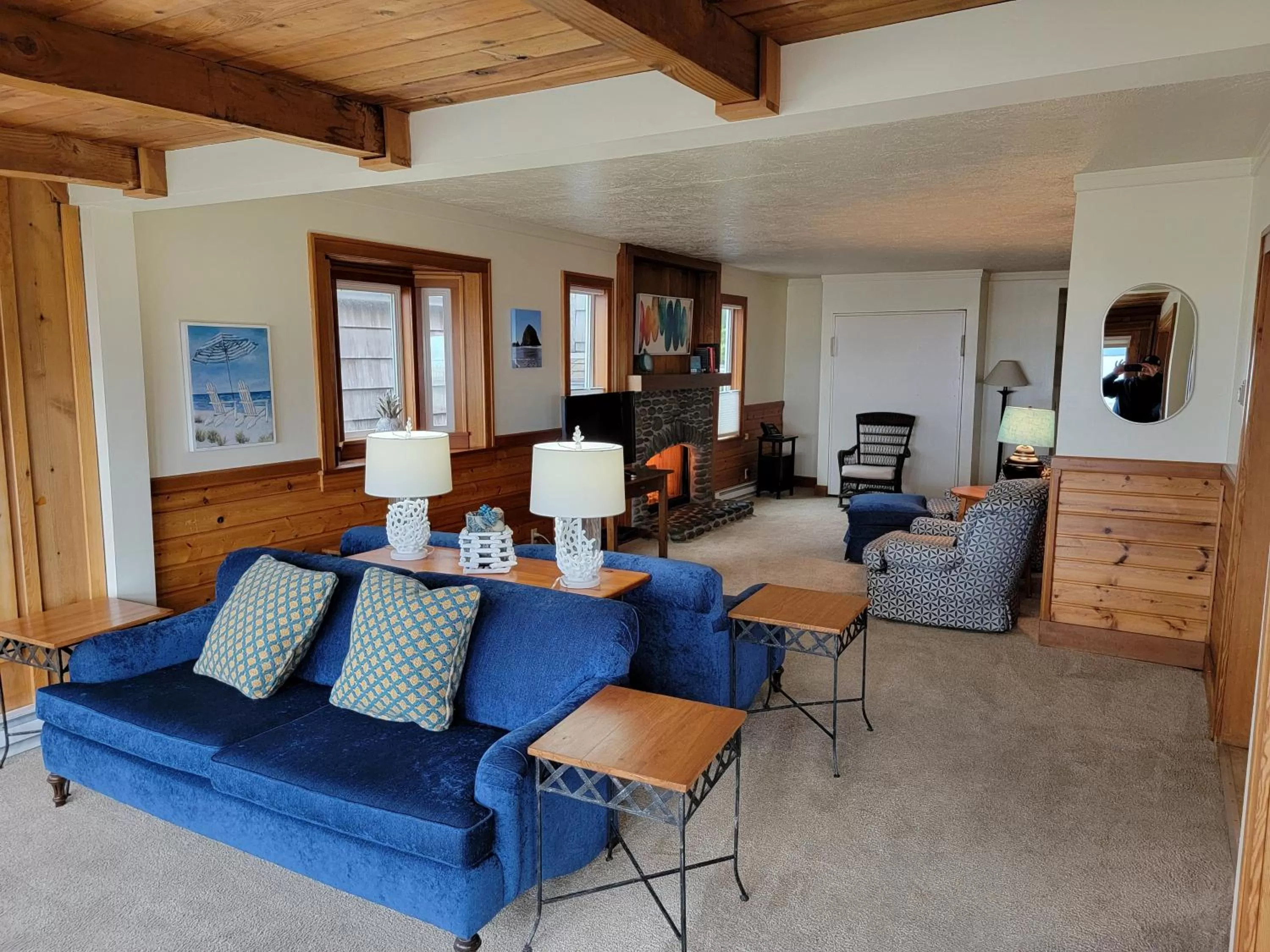 Living room in The Waves