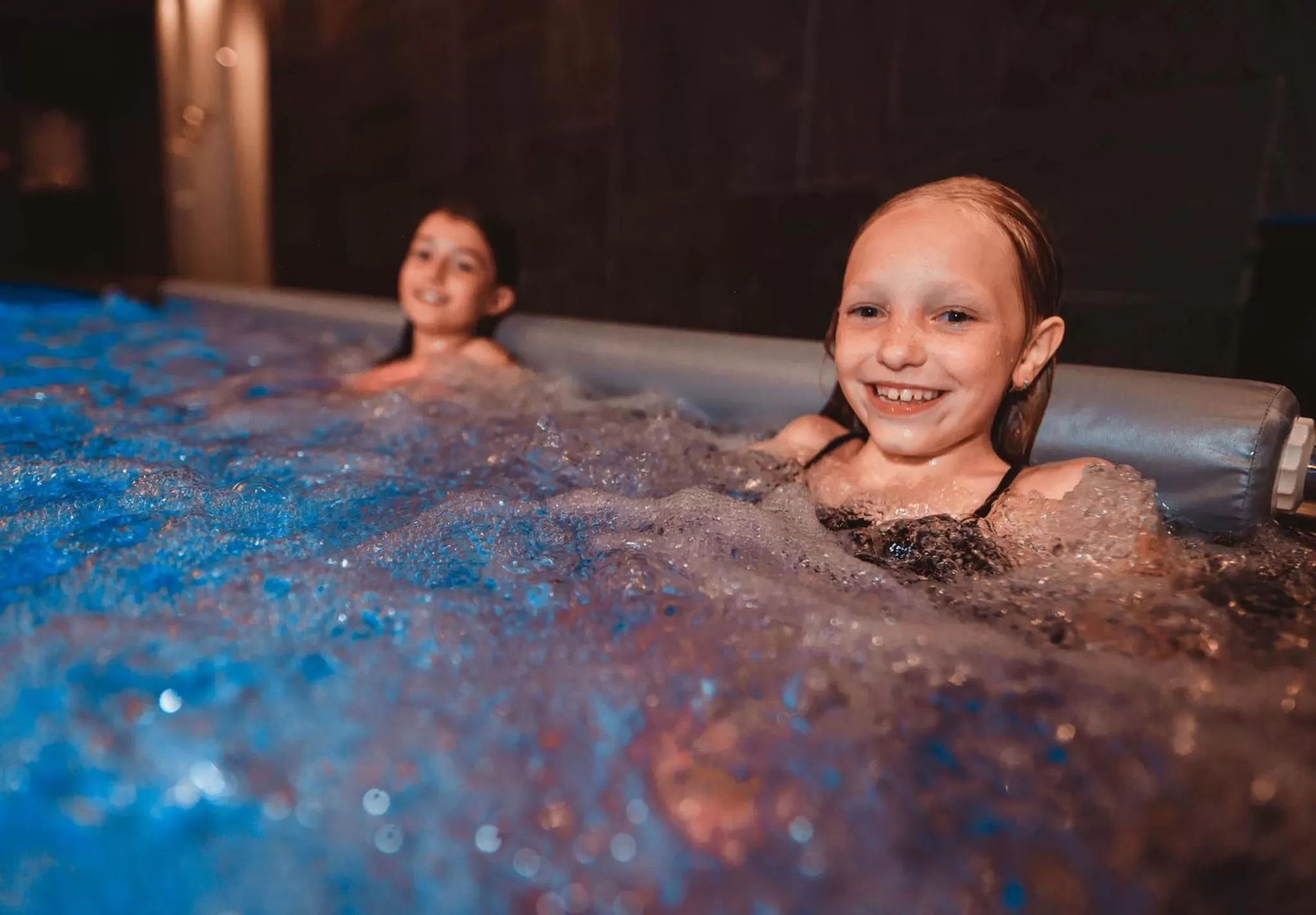 Swimming pool in Hotel Kaprunerhof