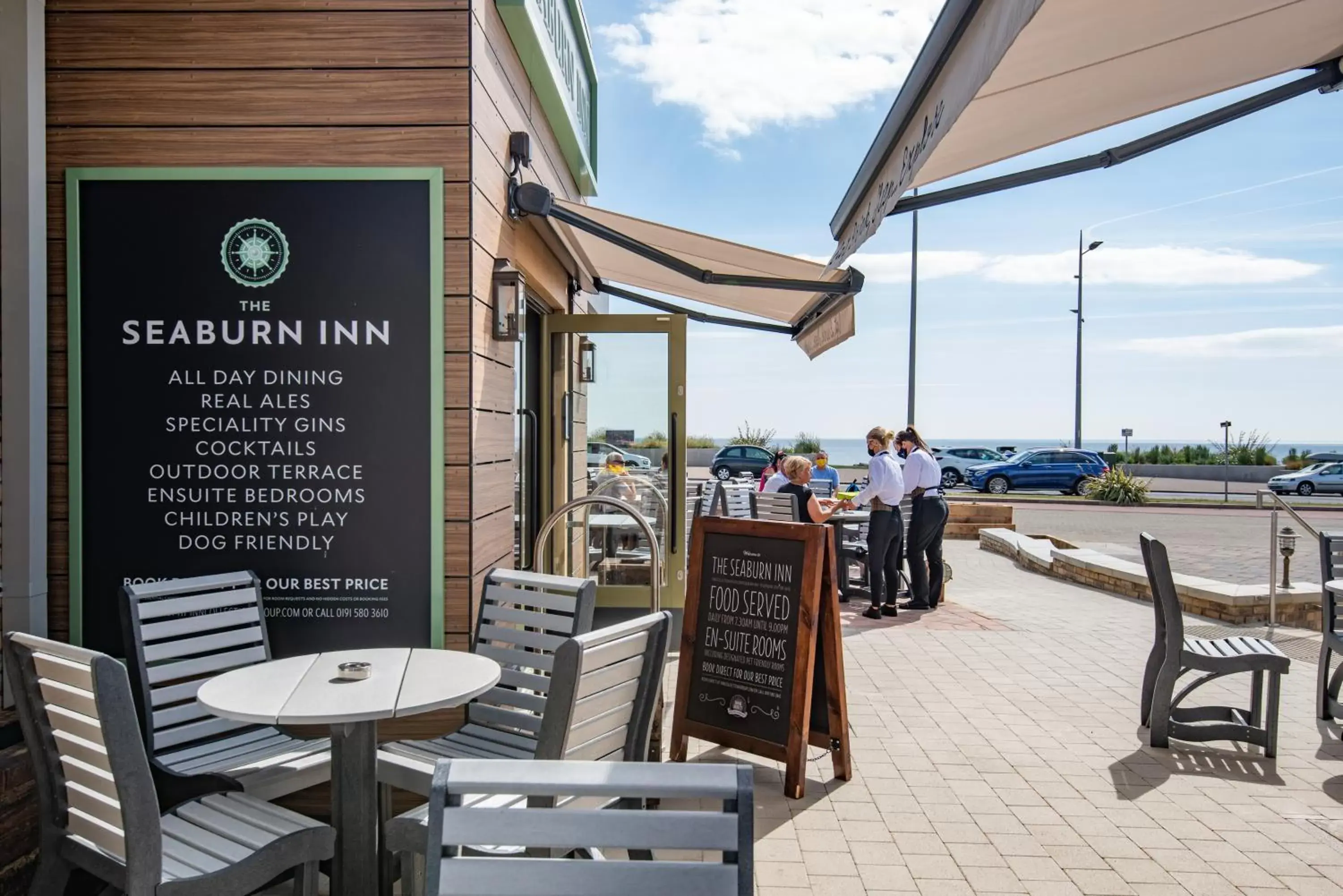 Patio in The Seaburn Inn - The Inn Collection Group