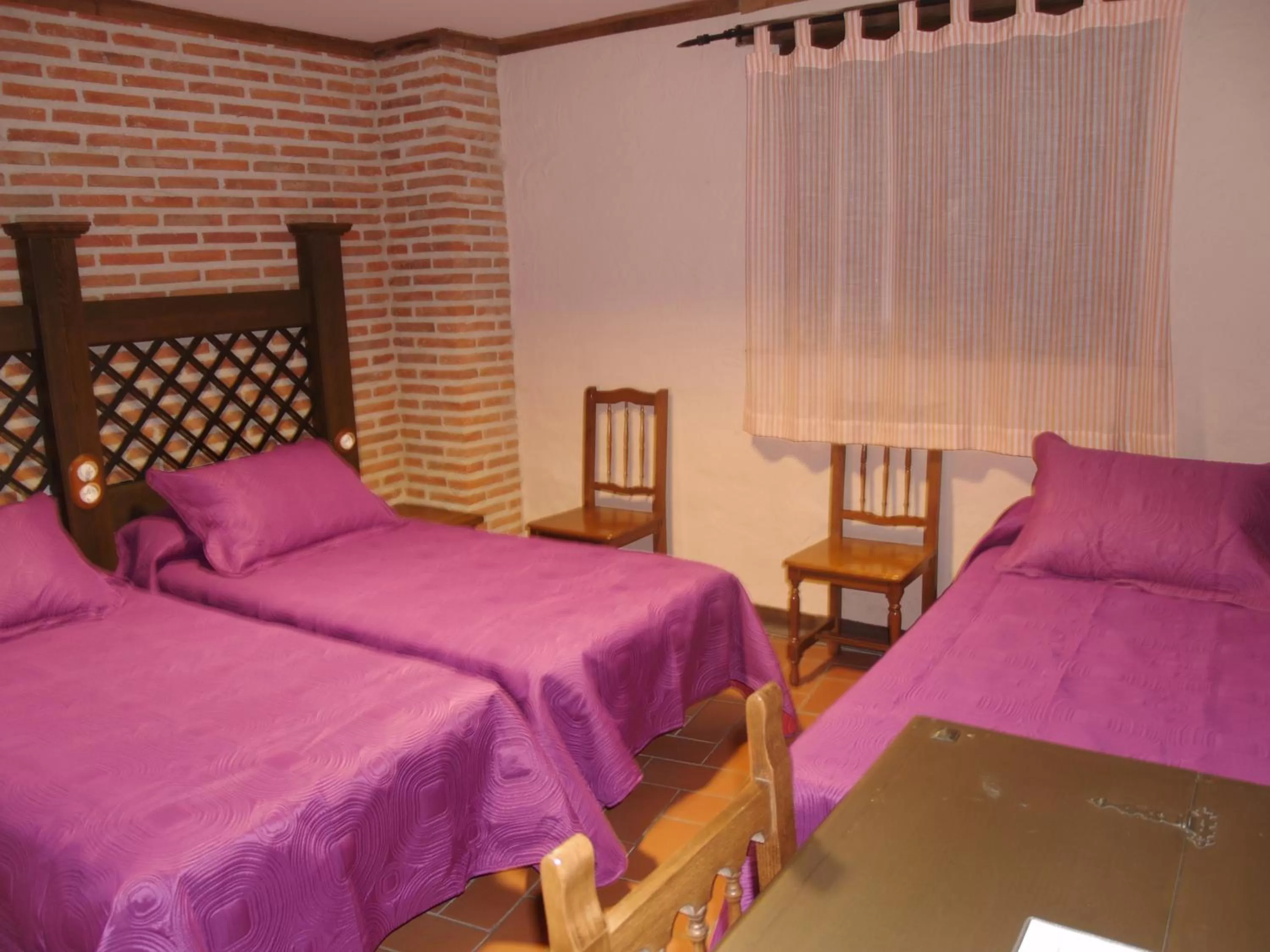 Bed in Hotel Rural El Rocal