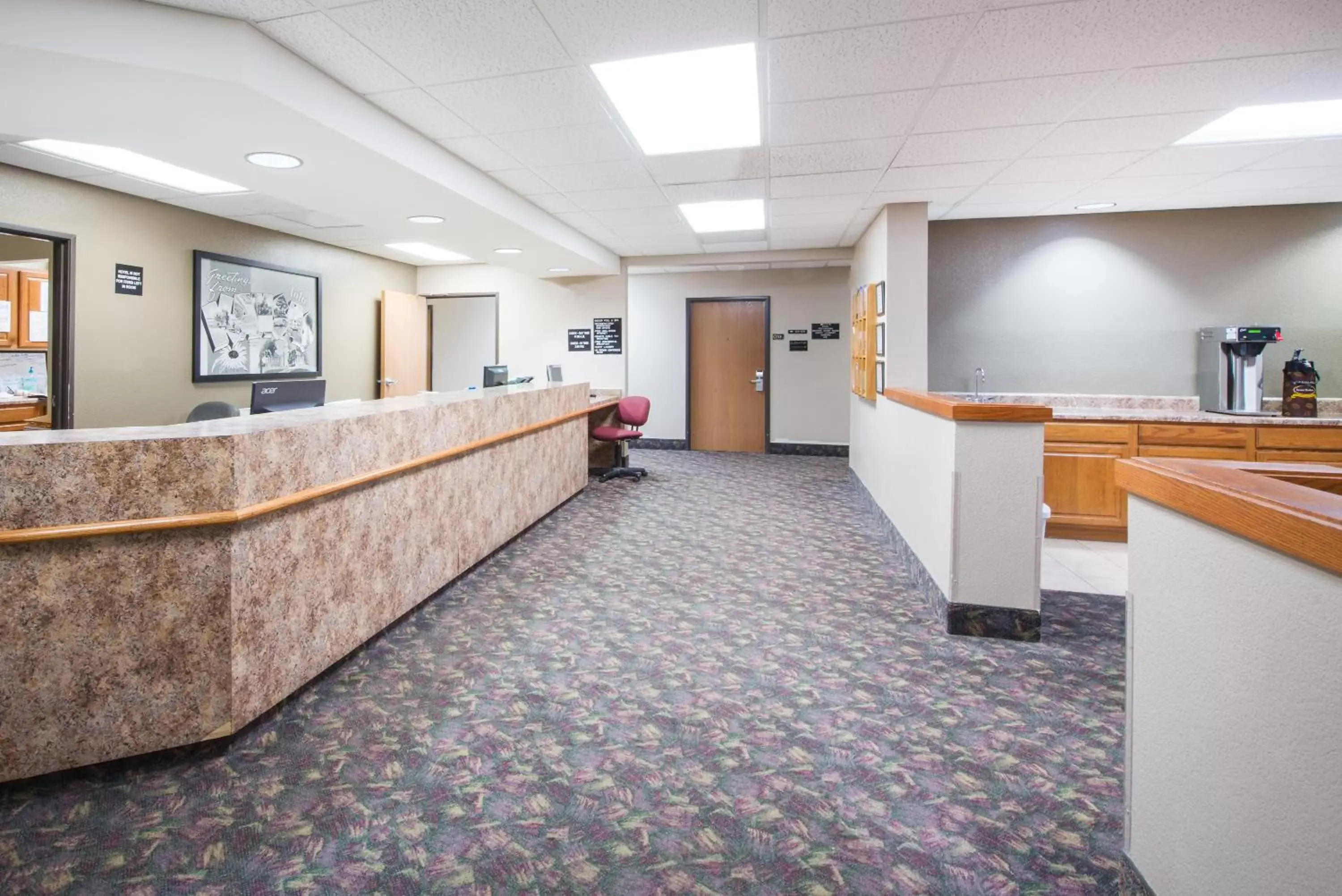 Lobby or reception, Lobby/Reception in Super 8 by Wyndham Iola KS