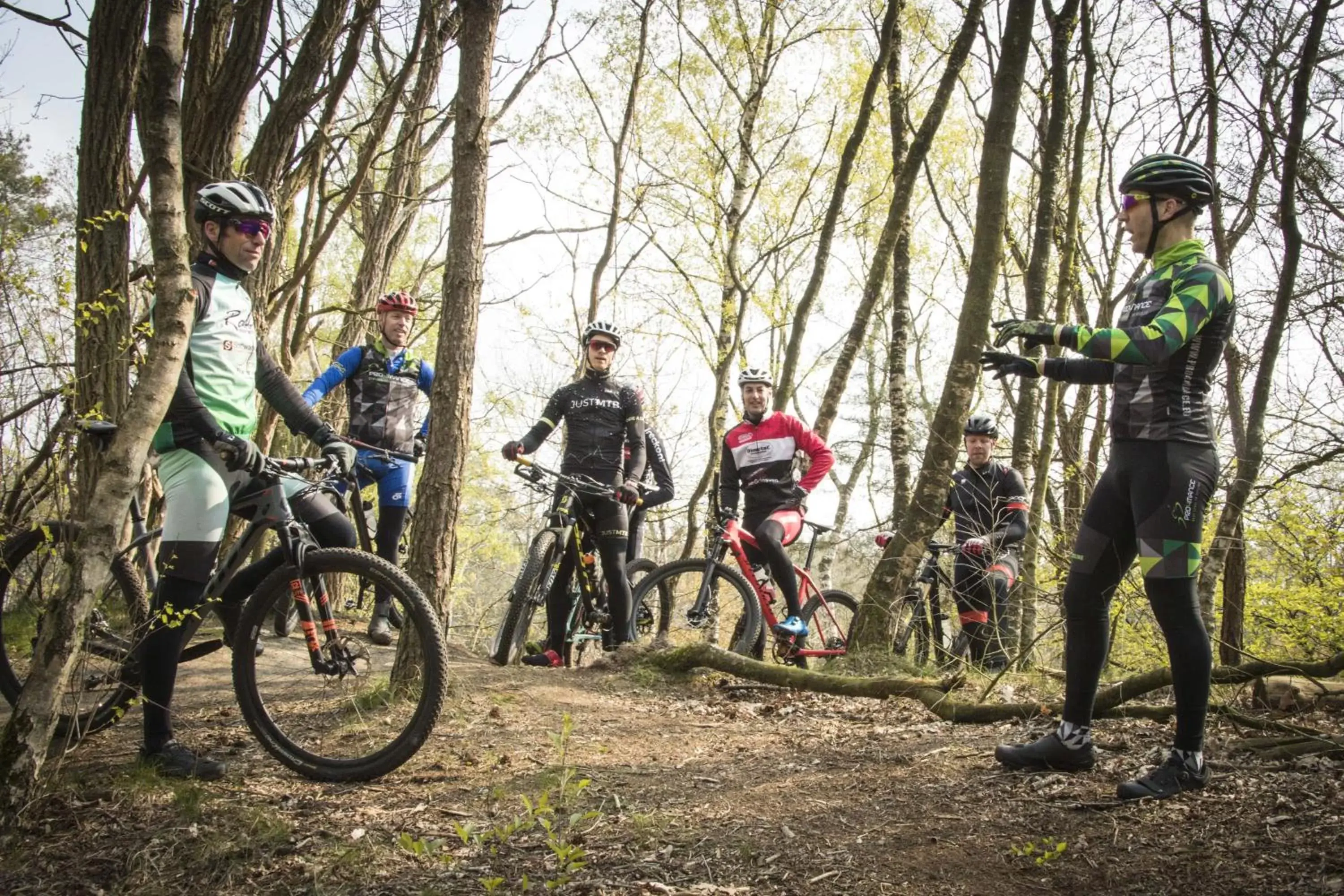 Area and facilities, Biking in De Guldenberg 's-Hertogenbosch Helvoirt