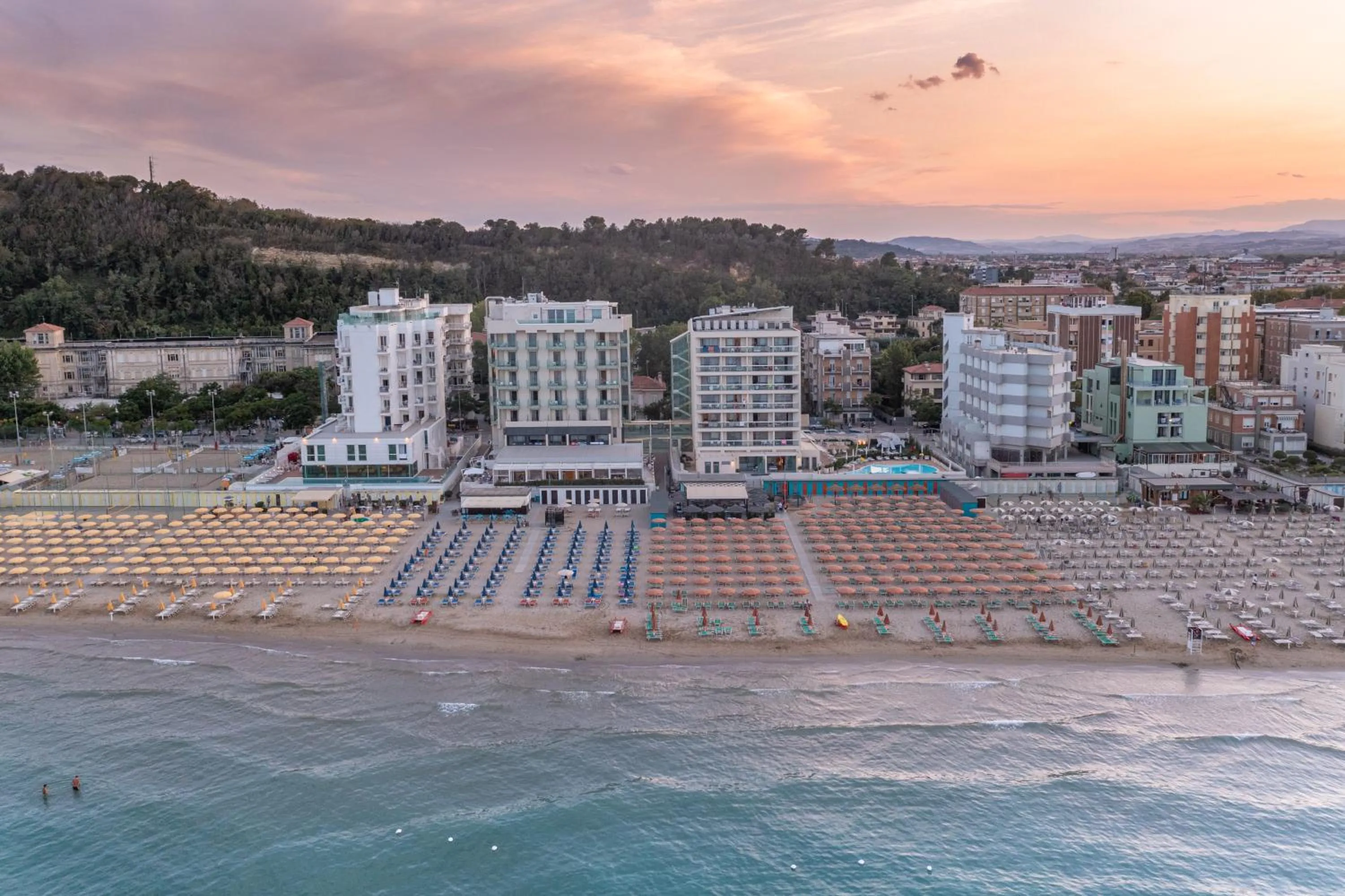 Bird's eye view in Nautilus Family Hotel