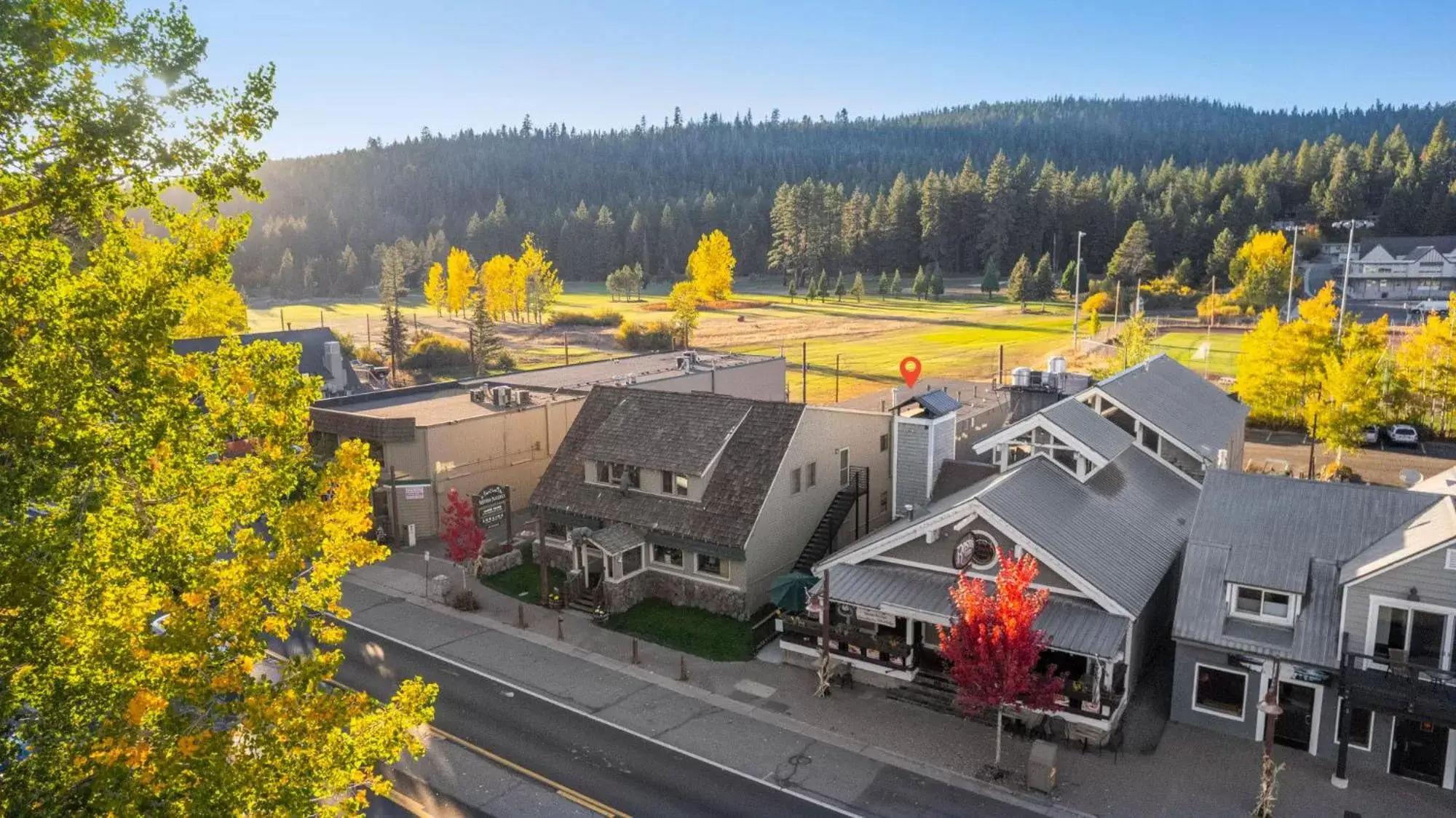 Property building, Bird's-eye View in Mother Nature's Inn