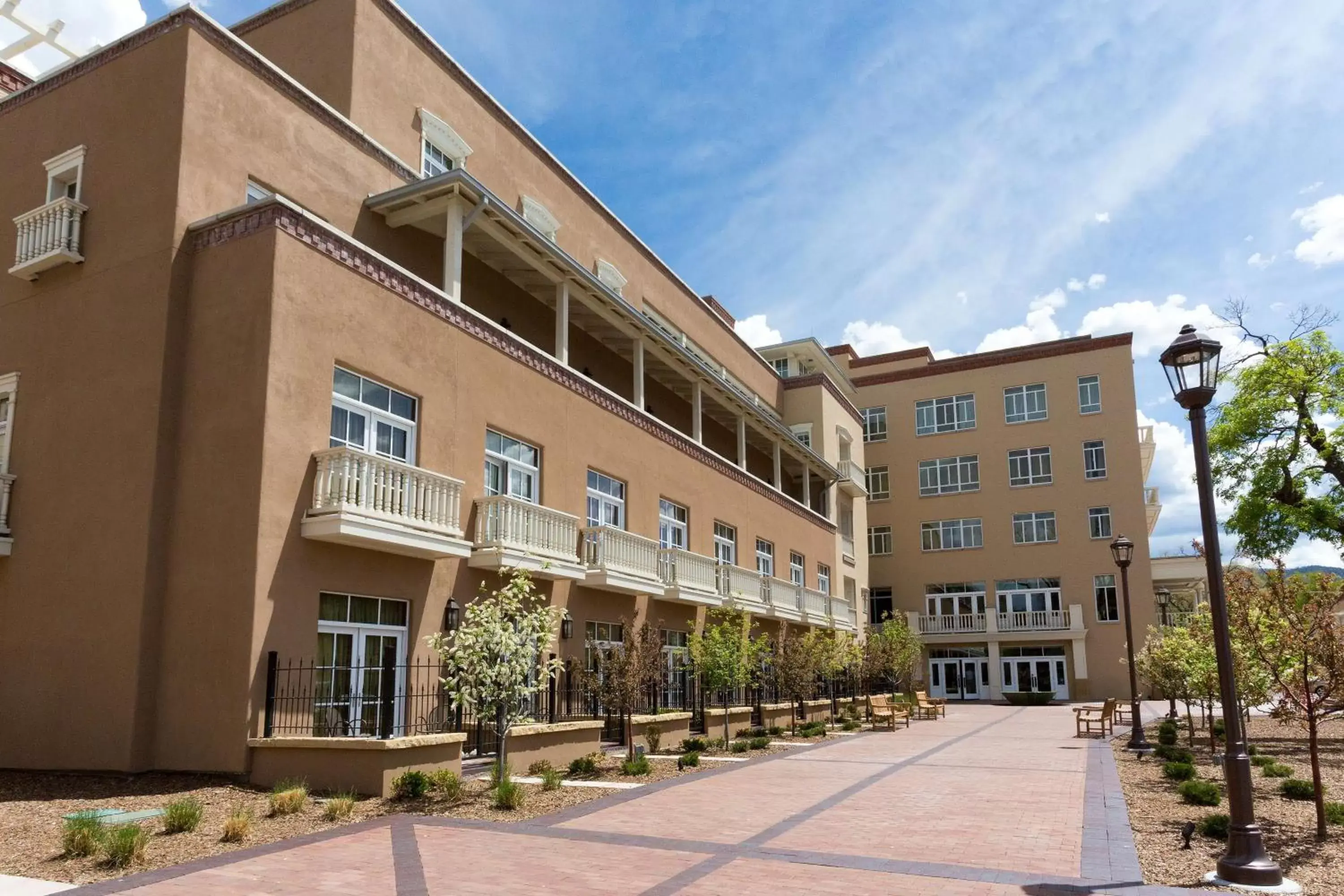 Property building in Drury Plaza Hotel in Santa Fe