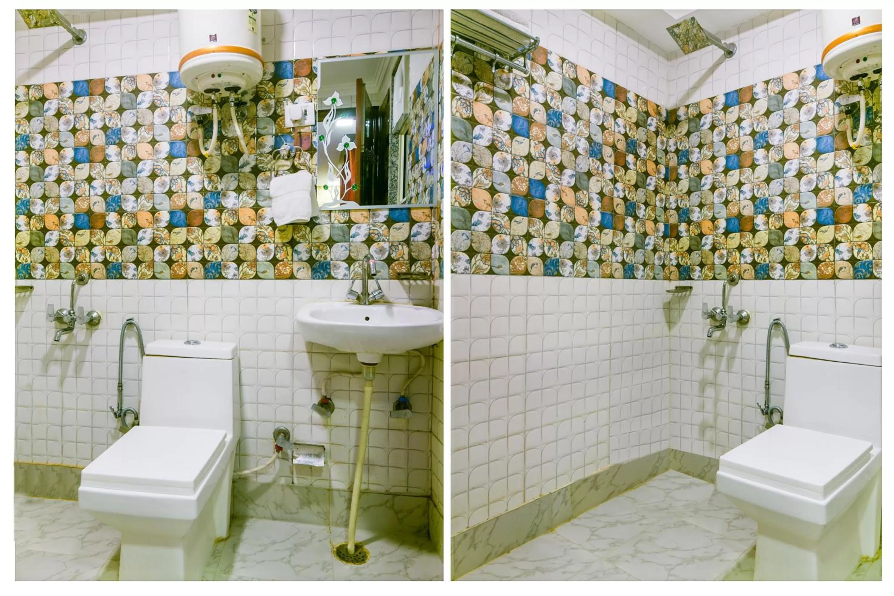 Shower in Hotel Pearl - Mahipalpur Delhi Airport