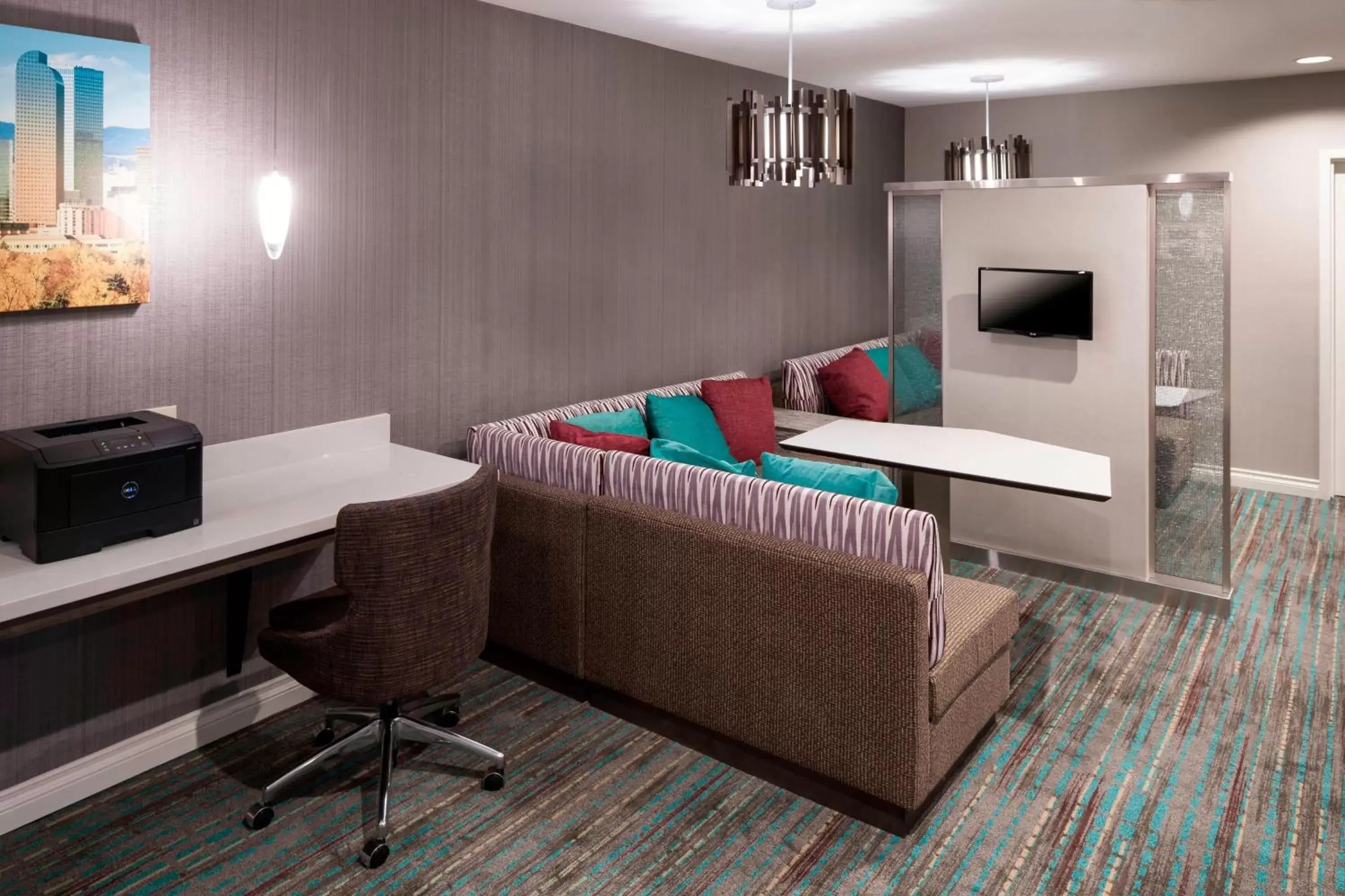 Lobby or reception, Seating Area in Residence Inn Denver Highlands Ranch