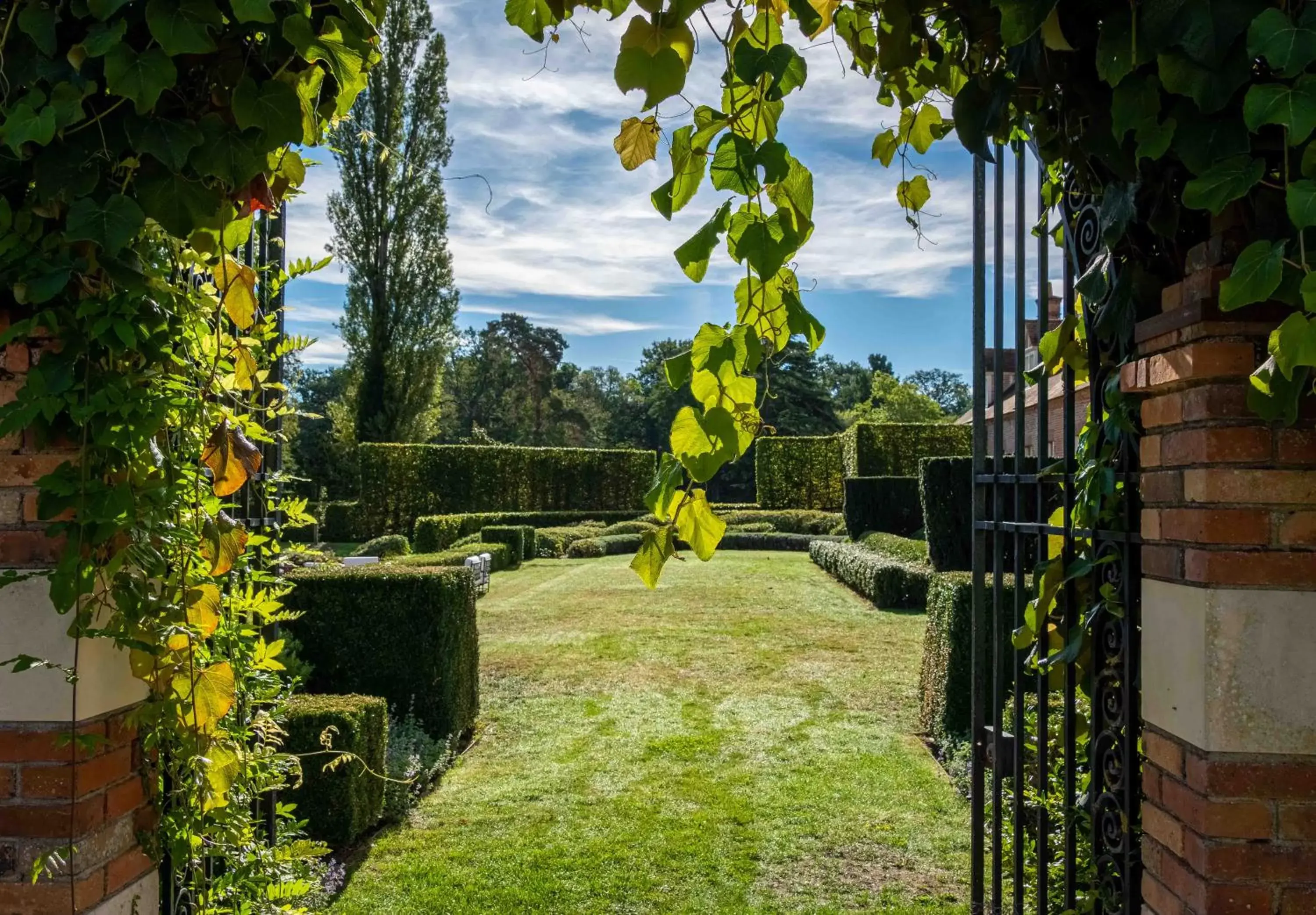 Garden in La Borde en Sologne Château & Spa