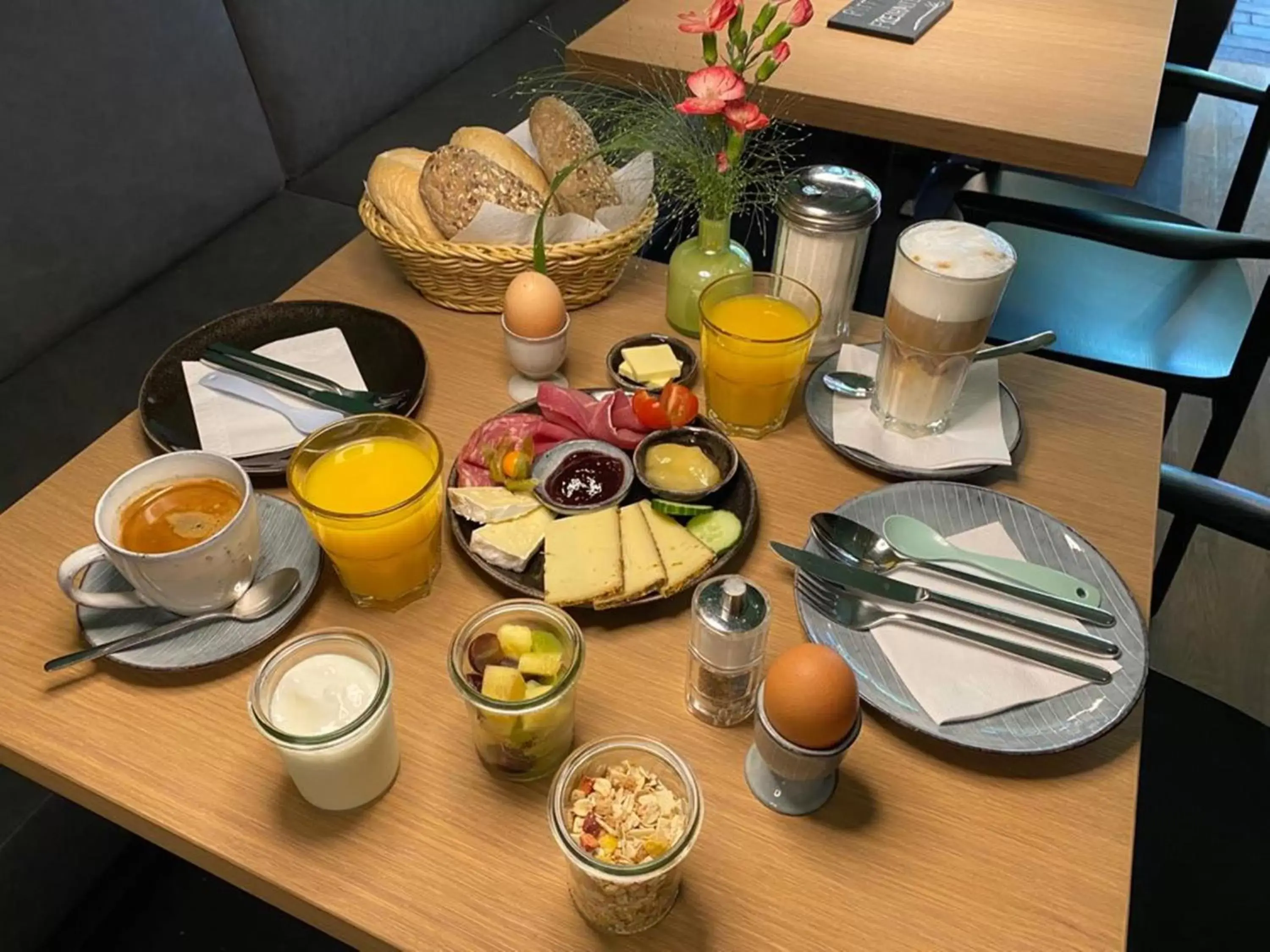 Continental breakfast, Breakfast in Hotel Wedina an der Alster