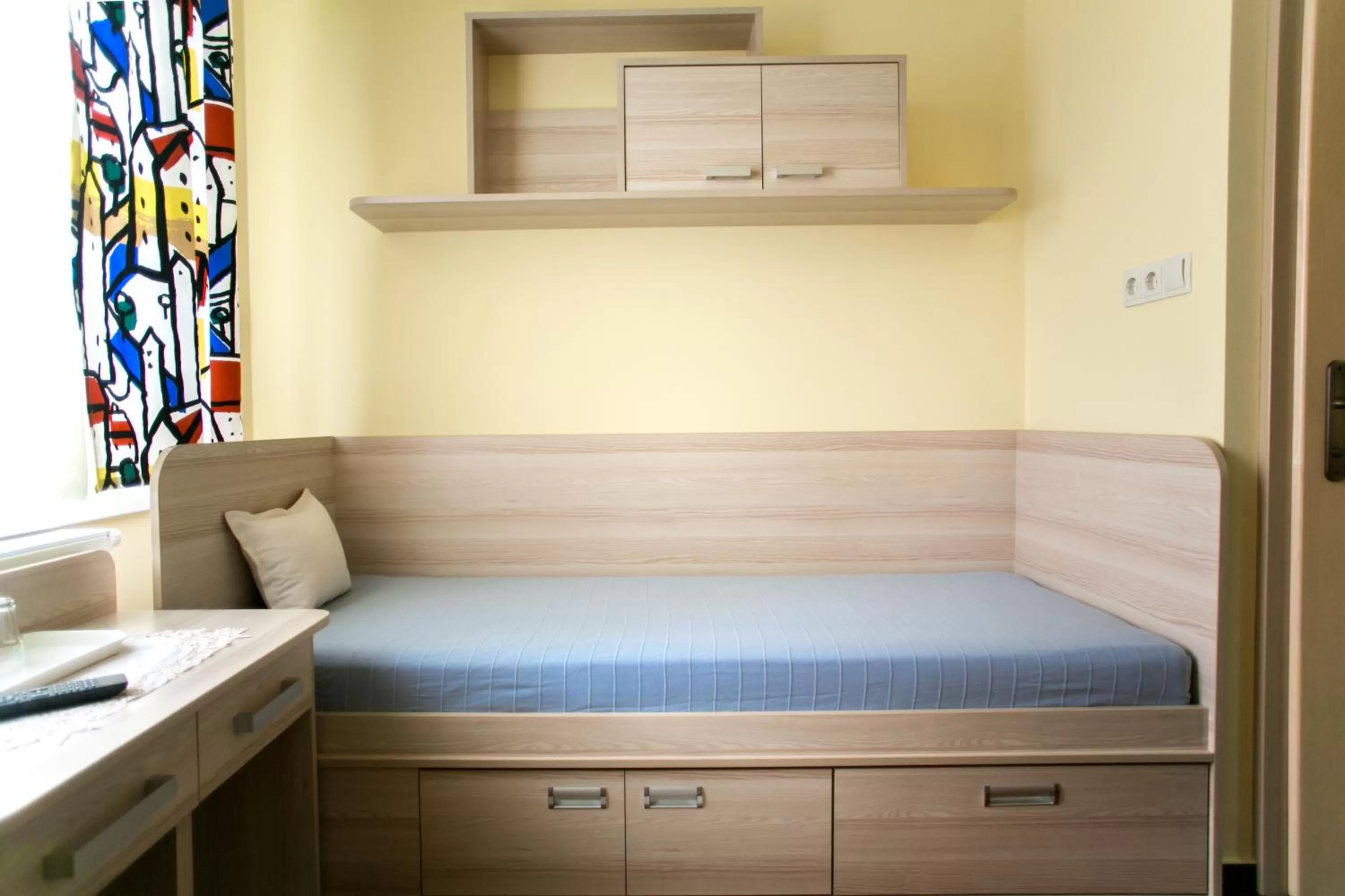 Bed in Tulipan Hotel Aquapark