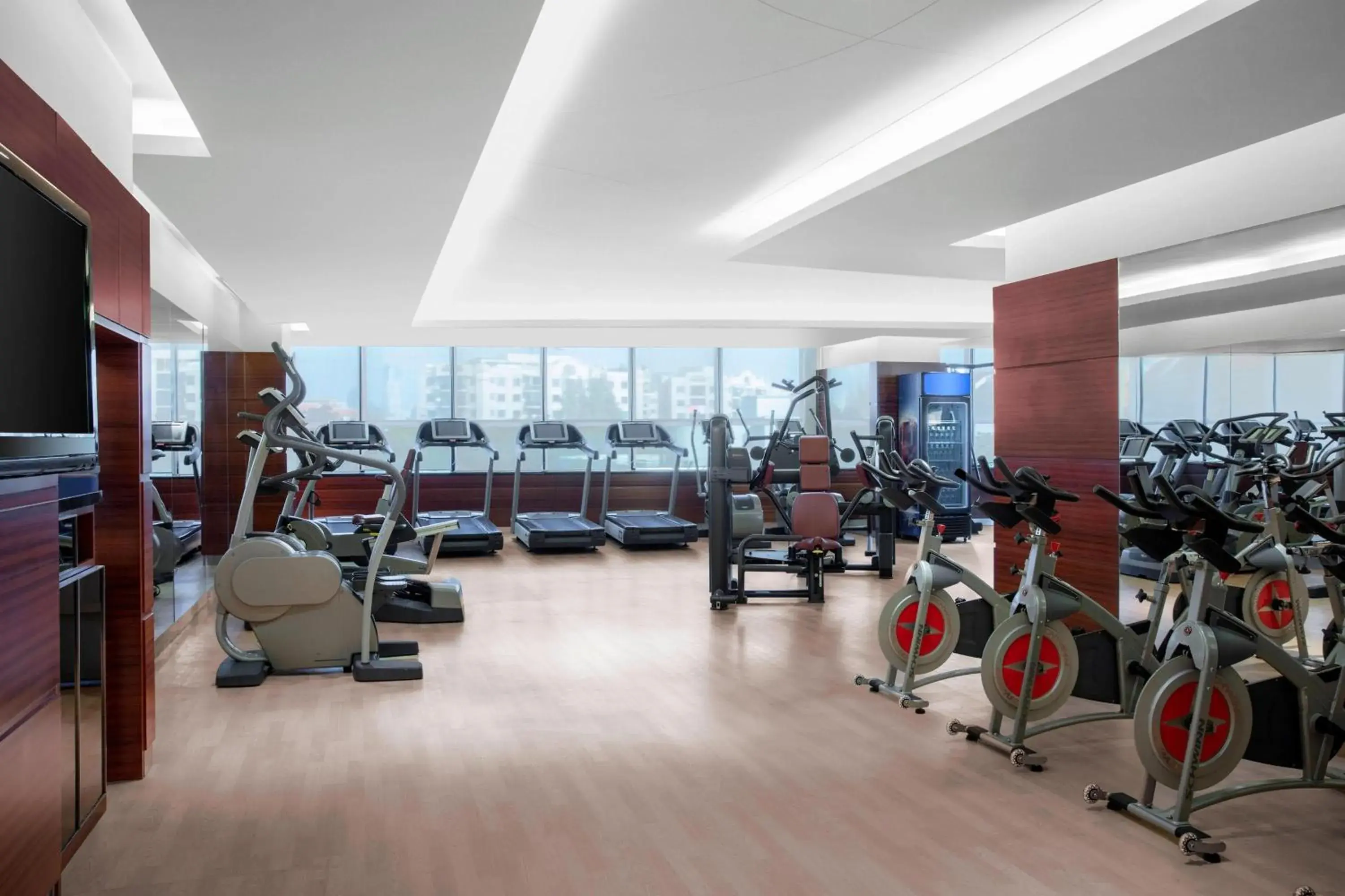 Fitness centre/facilities, Fitness Center/Facilities in Shanghai Marriott Hotel Hongqiao