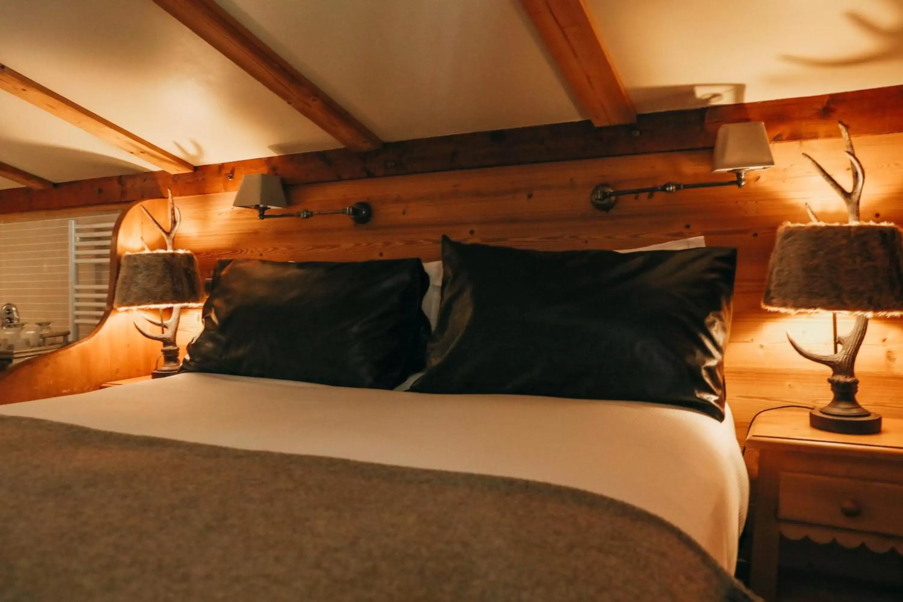 Bedroom, Bed in Les Grands Montets Hotel & Spa