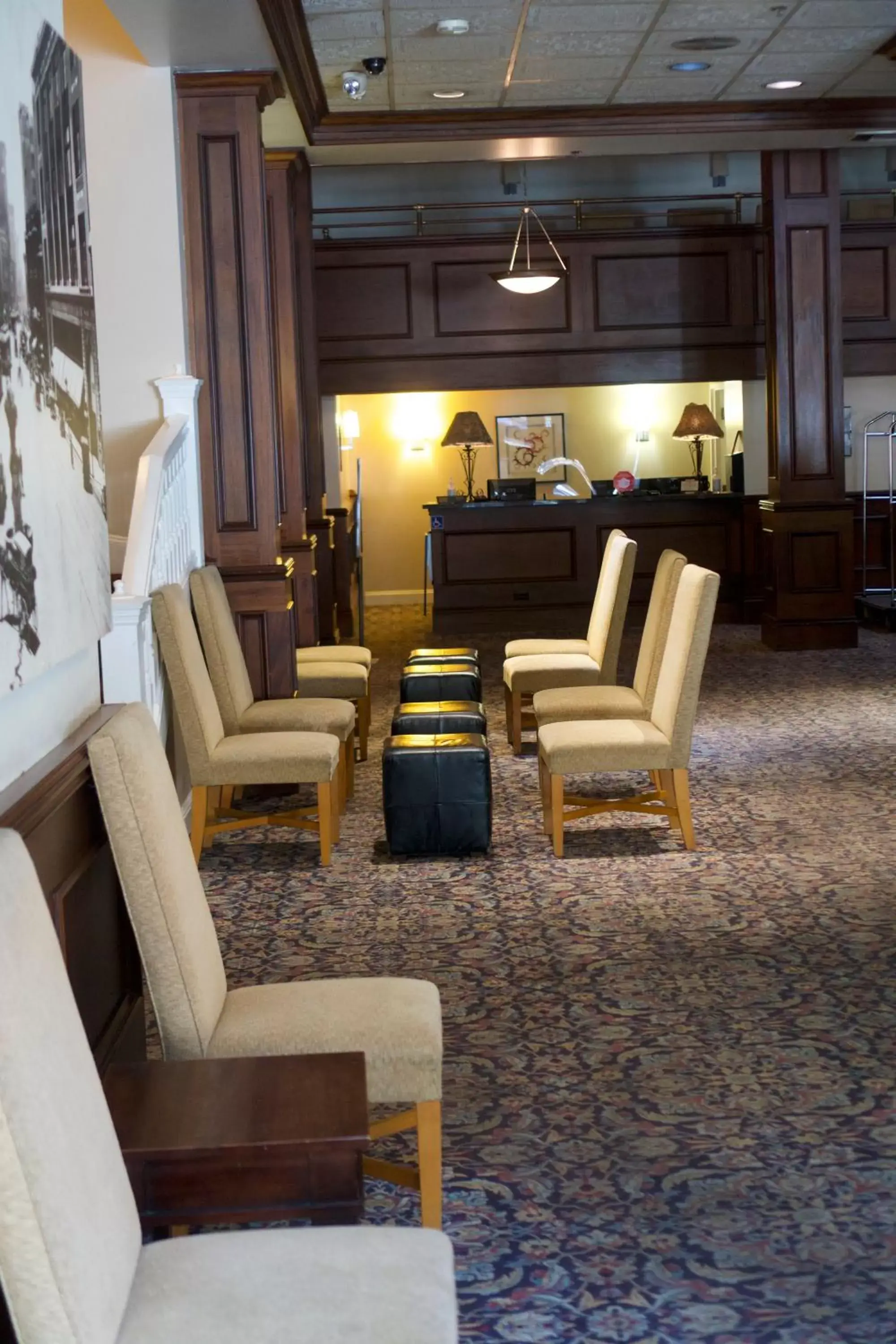 Lobby or reception, Seating Area in The Washington Inn