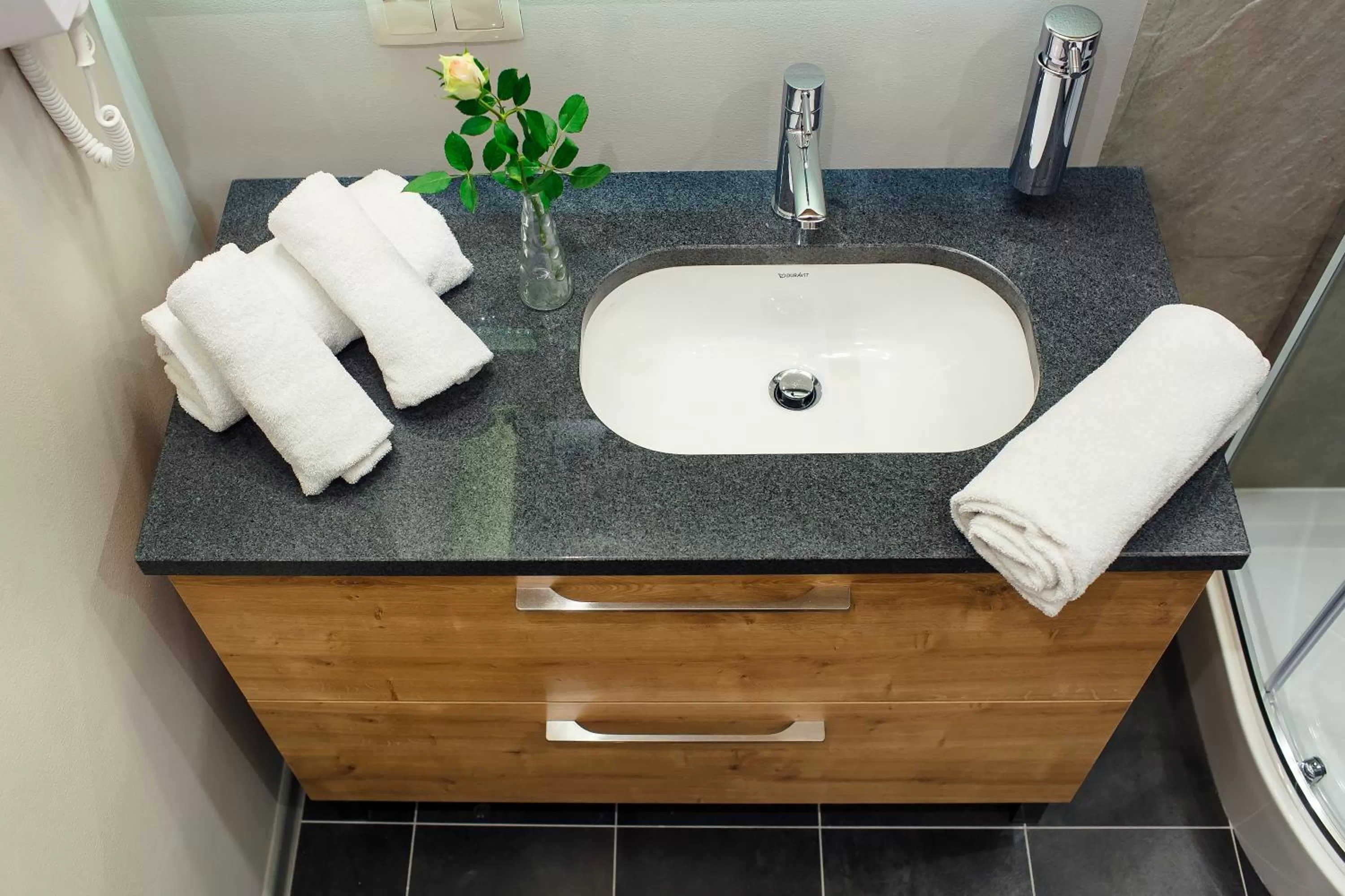 Bathroom in Art Hotel's Sosnowiec