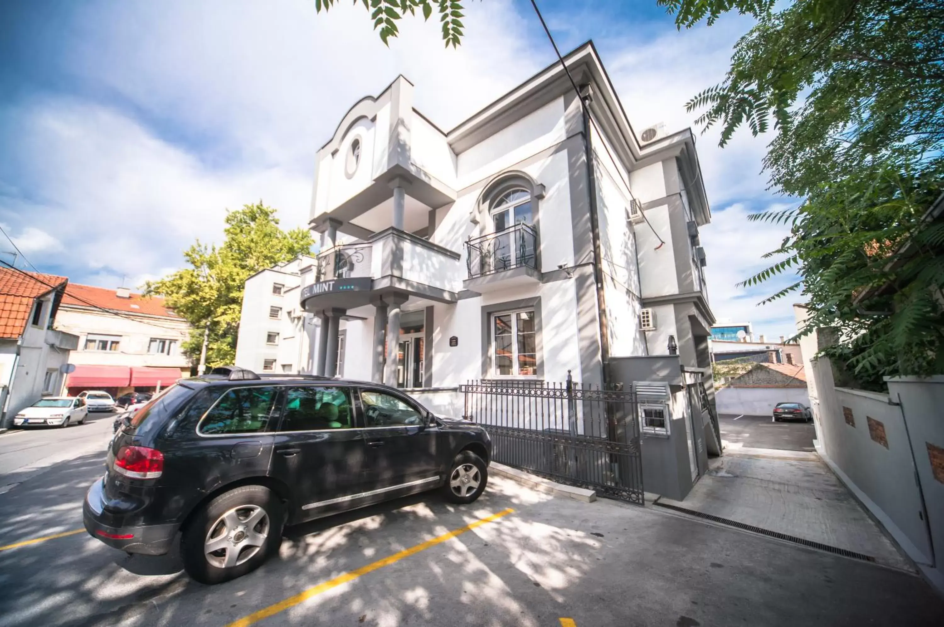 Facade/entrance in Garni Hotel Mint Facade/entrance in Garni Hotel Mint
