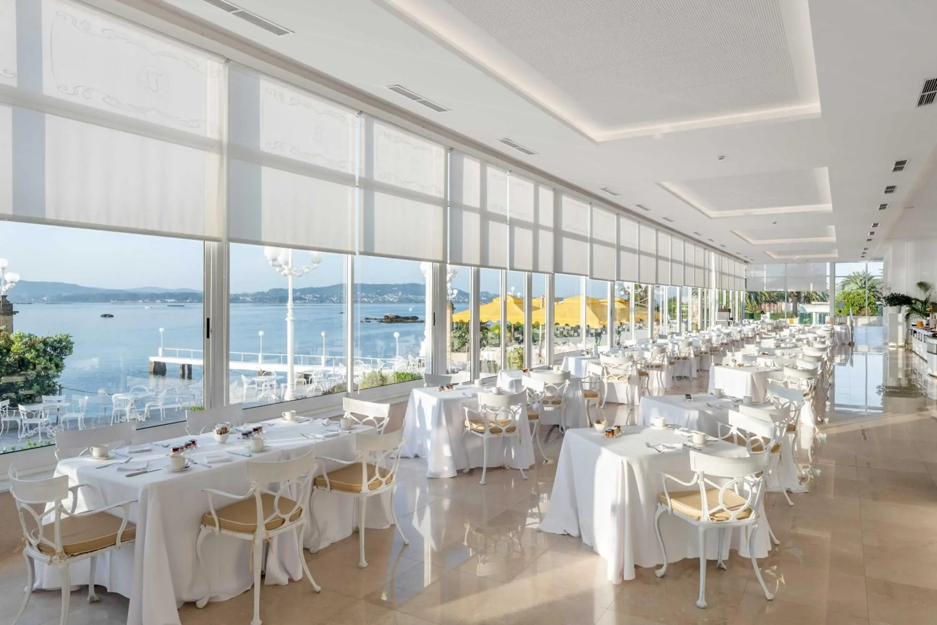 Dining area, Banquet Facilities in Eurostars Gran Hotel La Toja